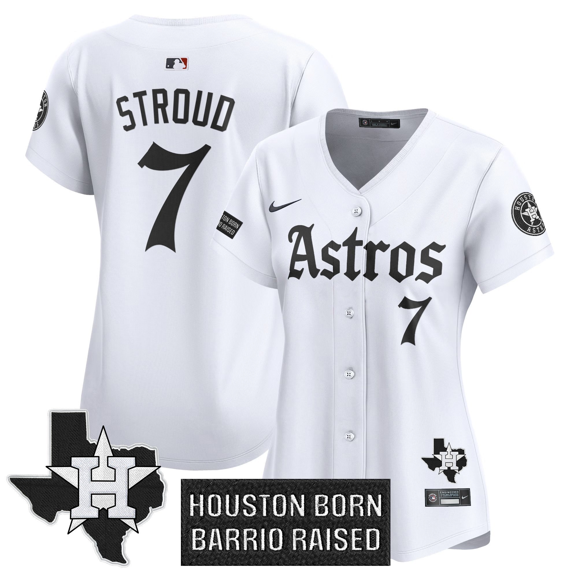 Women’s Houston ‘Gothic Edition’ Vapor Premier Limited Jersey