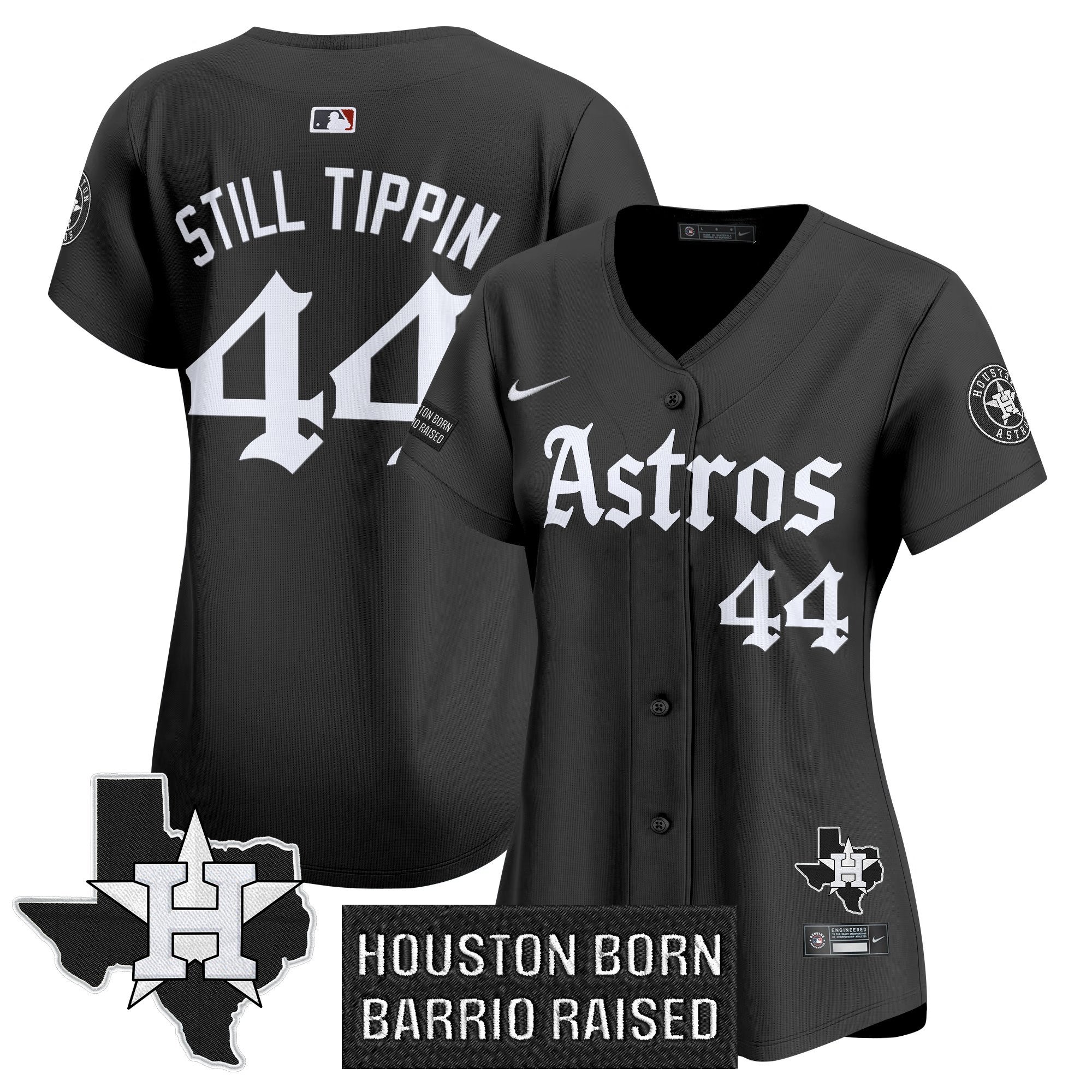 Women’s Houston ‘Gothic Edition’ Vapor Premier Limited Jersey