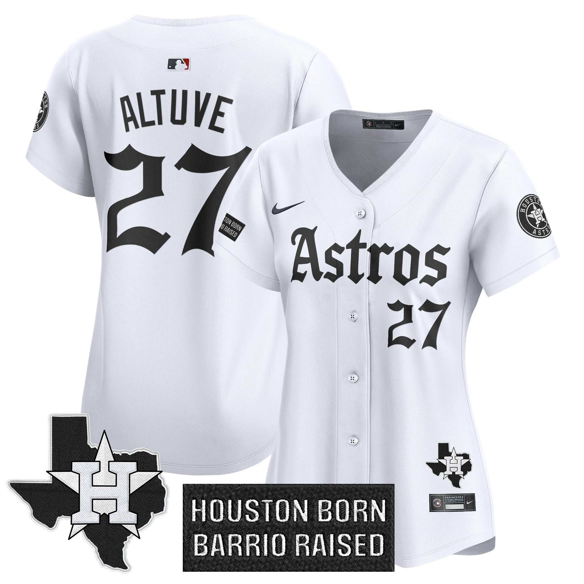 Women’s Houston ‘Gothic Edition’ Vapor Premier Limited Jersey