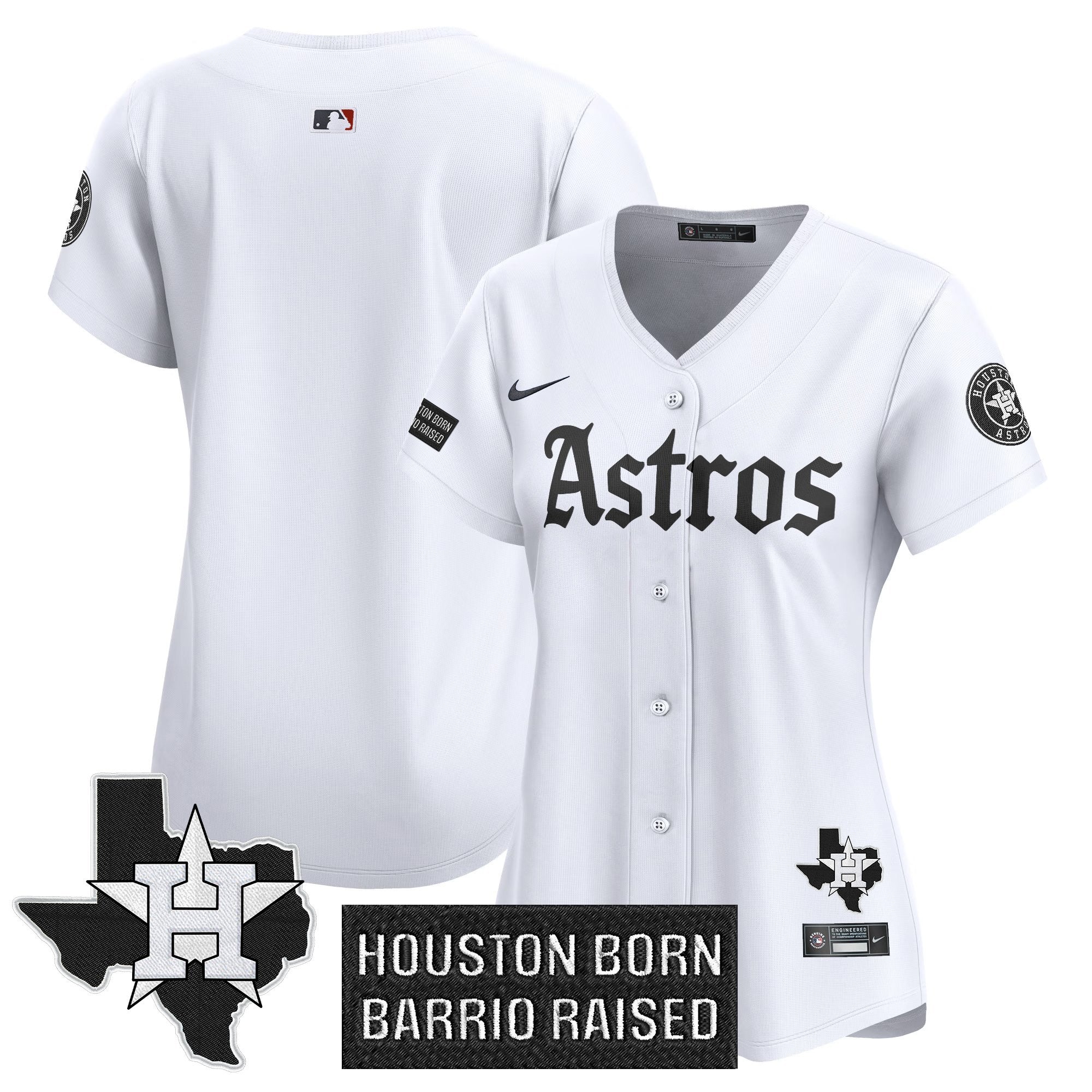 Women’s Houston ‘Gothic Edition’ Vapor Premier Limited Jersey