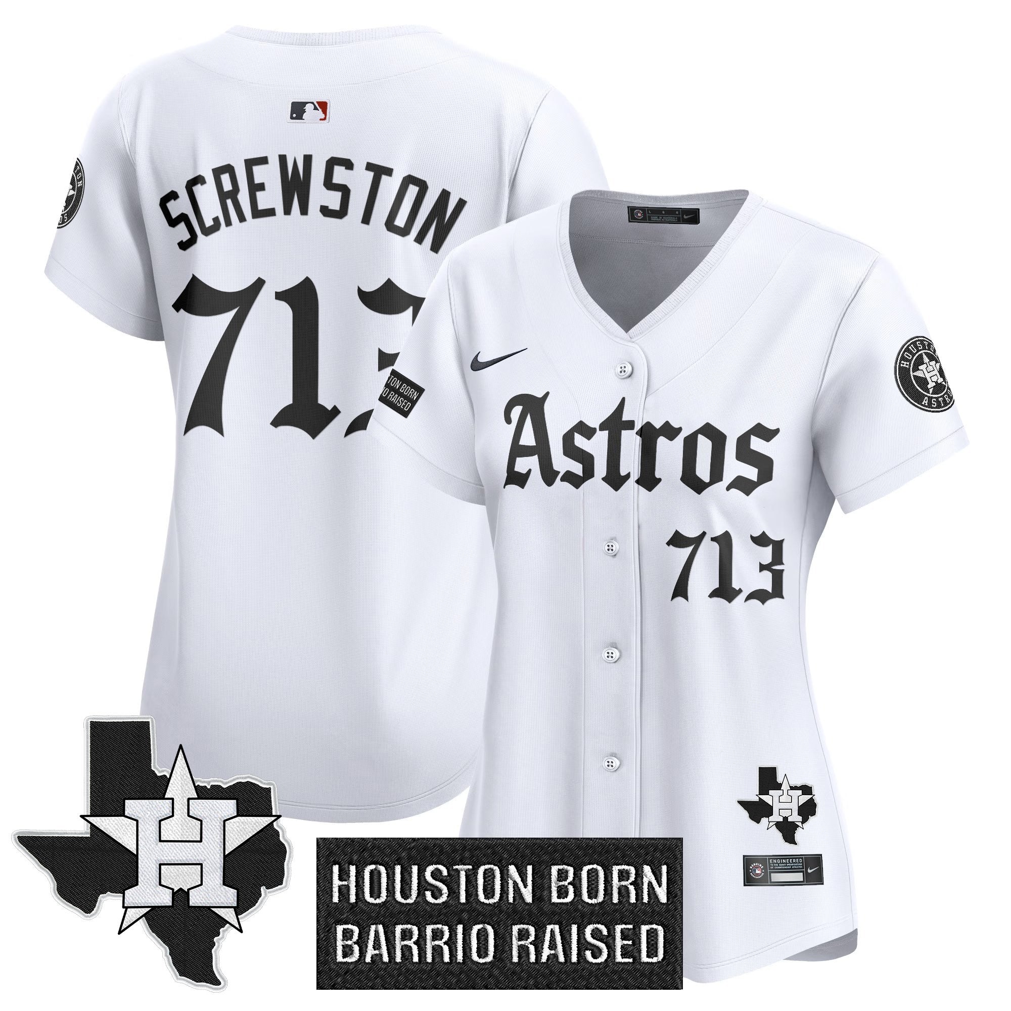 Women’s Houston ‘Gothic Edition’ Vapor Premier Limited Jersey