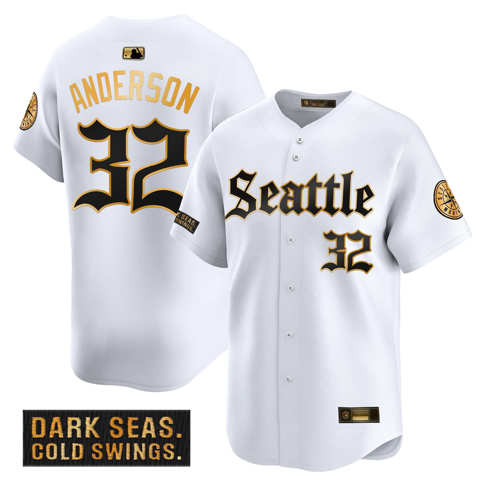 Deep Sea Gothic Edition’ Gold Limited Jersey