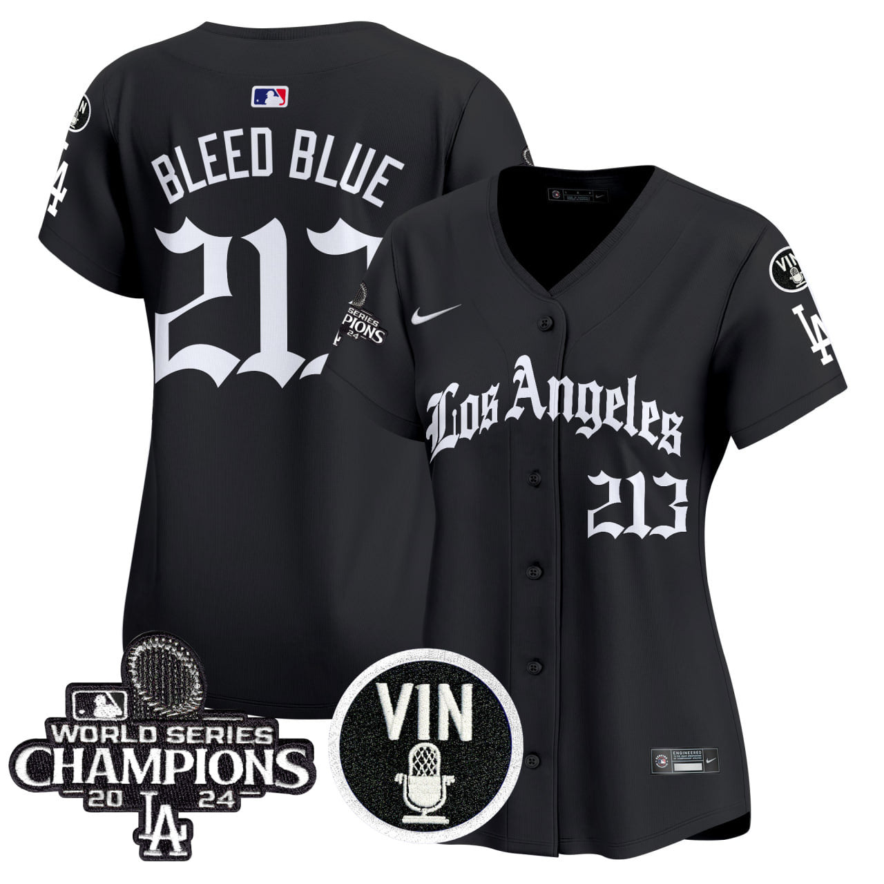 Women’s 2025 LA Gothic Style Vapor Premier Limited Jersey