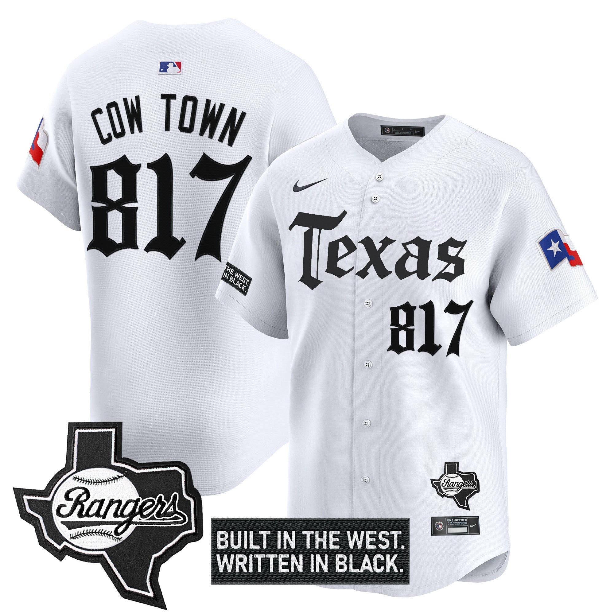 Men’s Texas ‘Gothic Frontier Edition’ Vapor Premier Limited Jersey