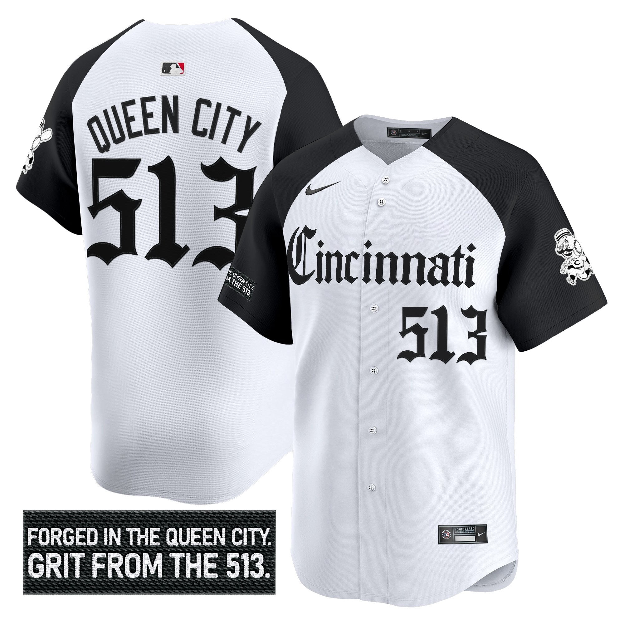 Men’s Cincinnati ‘Gothic Queen City Edition’ Vapor Premier Limited Jersey