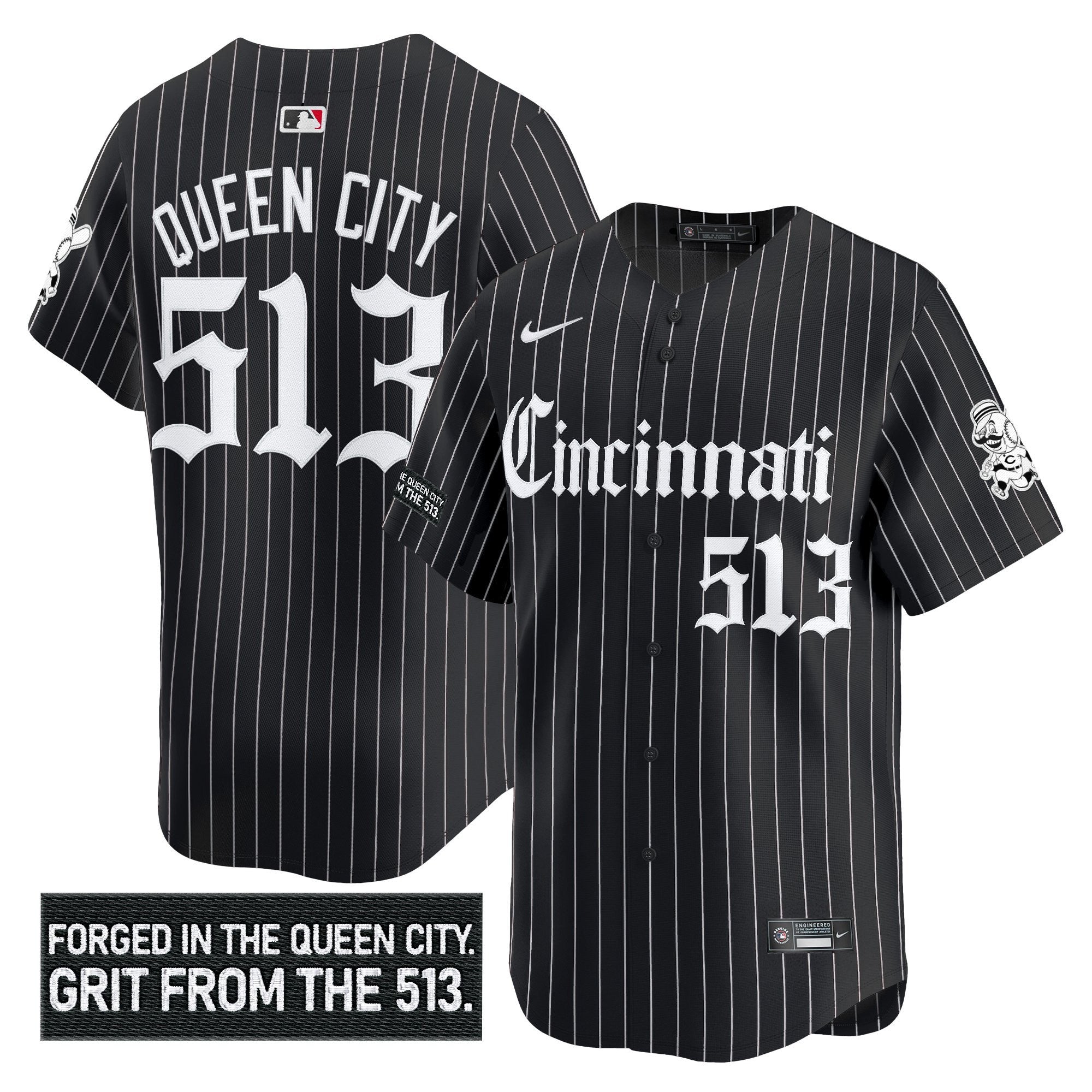 Men’s Cincinnati ‘Gothic Queen City Edition’ Vapor Premier Limited Jersey