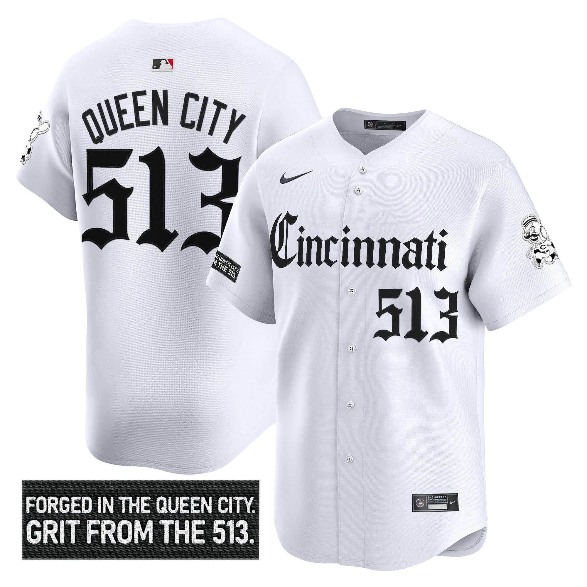 Men’s Cincinnati ‘Gothic Queen City Edition’ Vapor Premier Limited Jersey