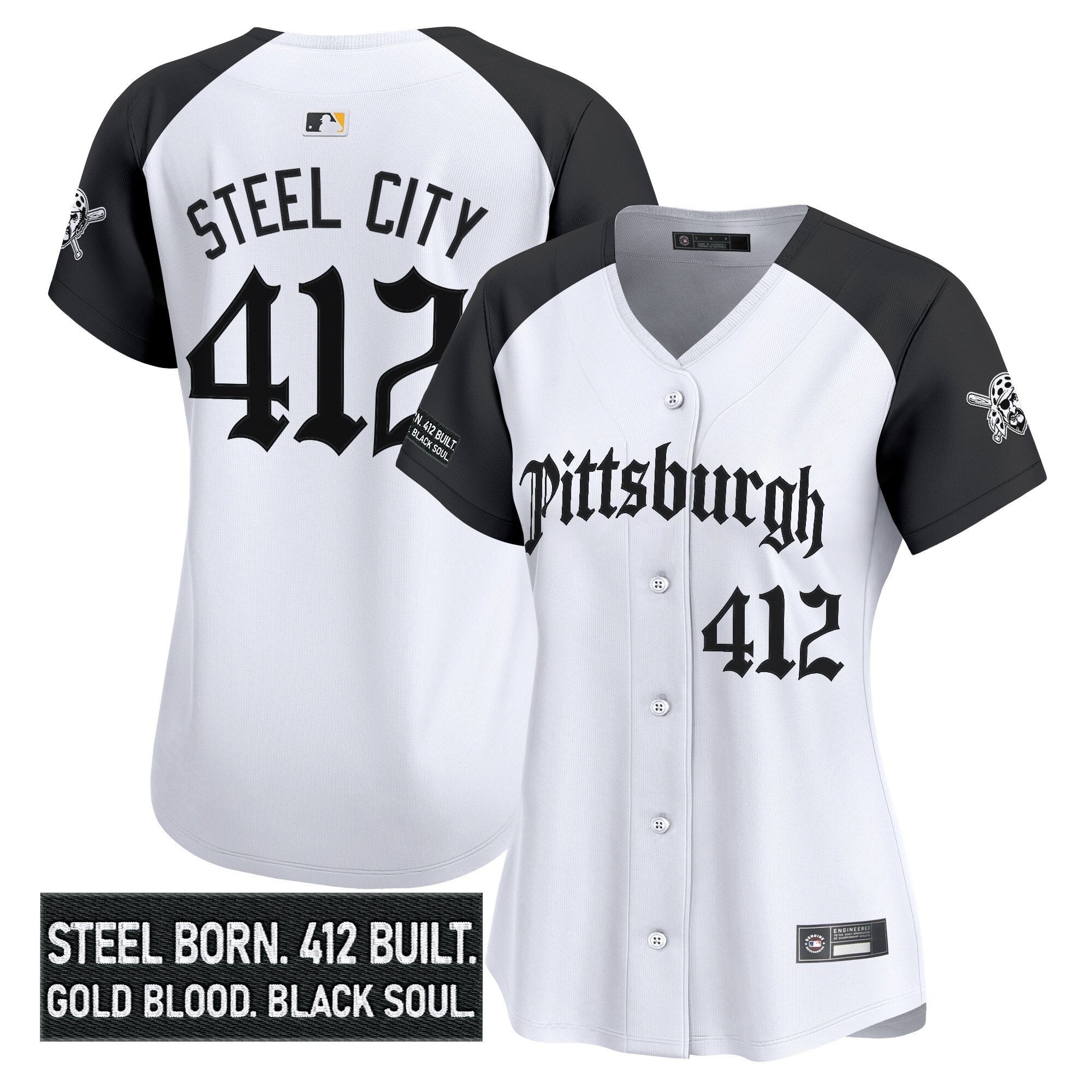 Women’s Pittsburgh ‘Gothic Steel City Edition’ Vapor Premier Limited Jersey