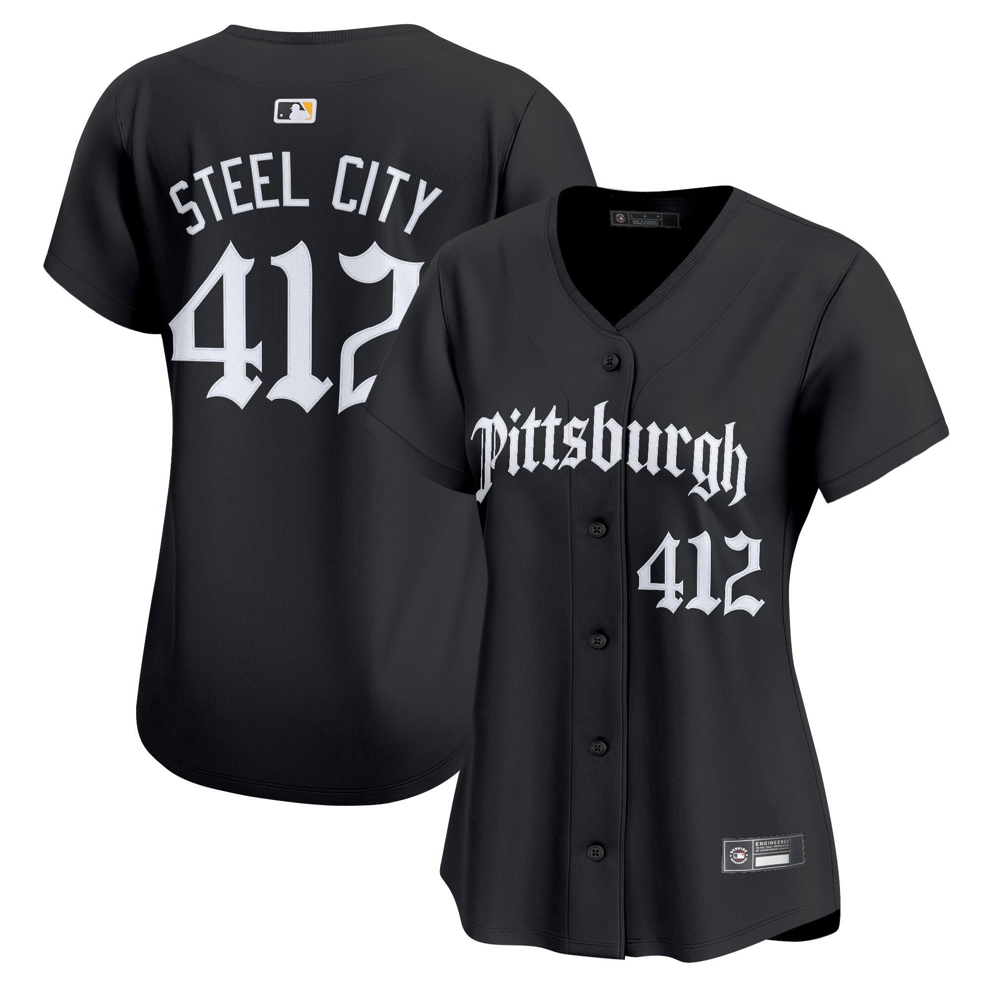 Women’s Pittsburgh ‘Gothic Steel City Edition’ Vapor Premier Limited Jersey