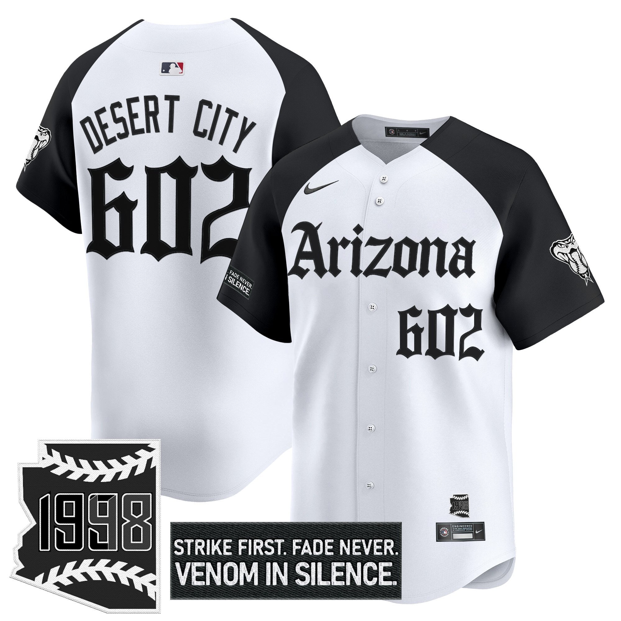 Men’s Arizona ‘Gothic Desert Fang Edition’ Vapor Premier Limited Jersey