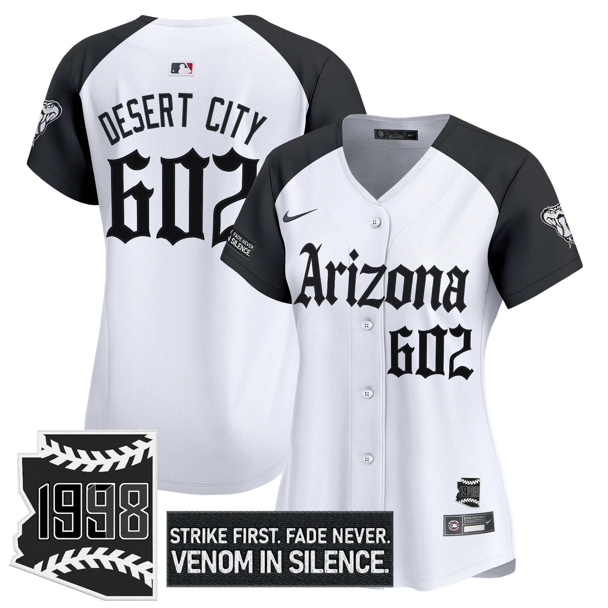 Women’s Arizona ‘Gothic Desert Fang Edition’ Vapor Premier Limited Jersey