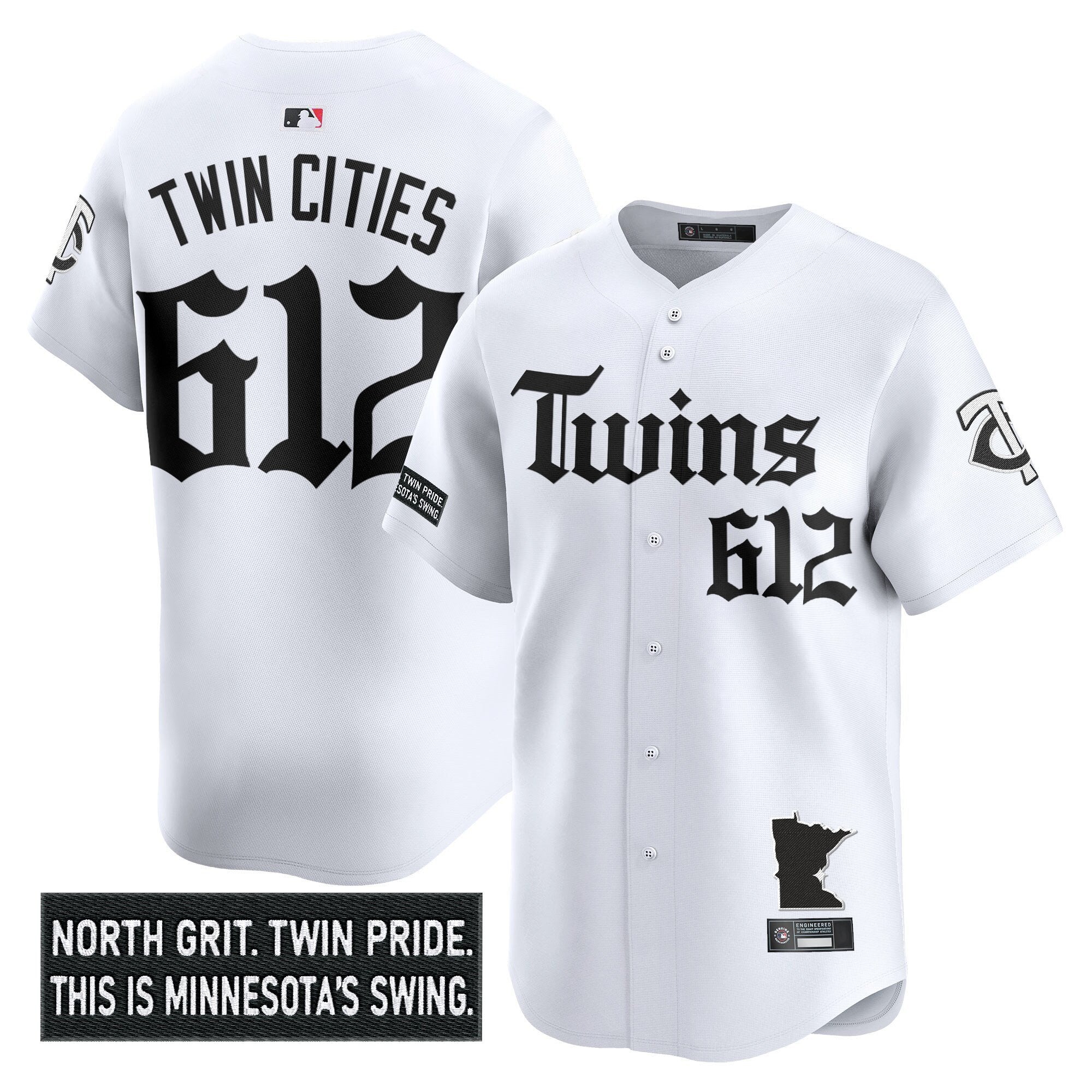 Men’s Minnesota ‘Gothic North Edition’ Vapor Premier Limited Jersey V2