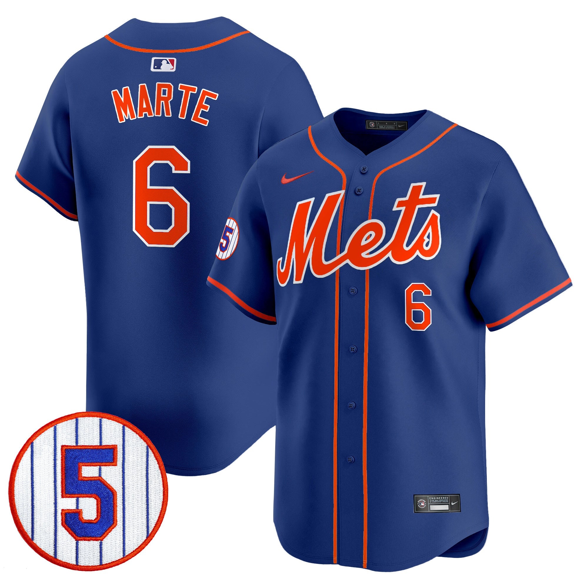Men’s #5 David Wright Number Retirement Patch Vapor Premier Limited Jersey