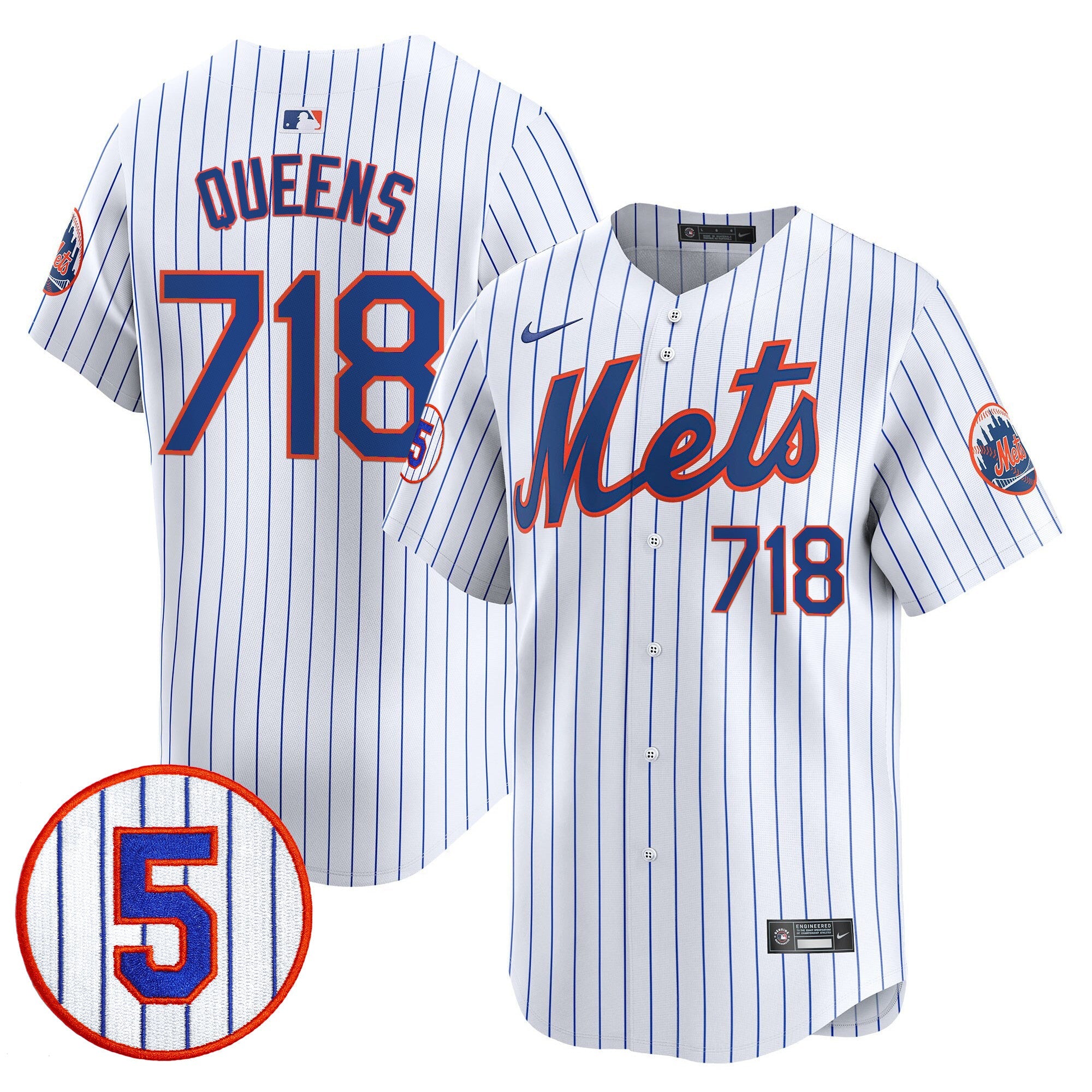Men’s #5 David Wright Number Retirement Patch Vapor Premier Limited Jersey