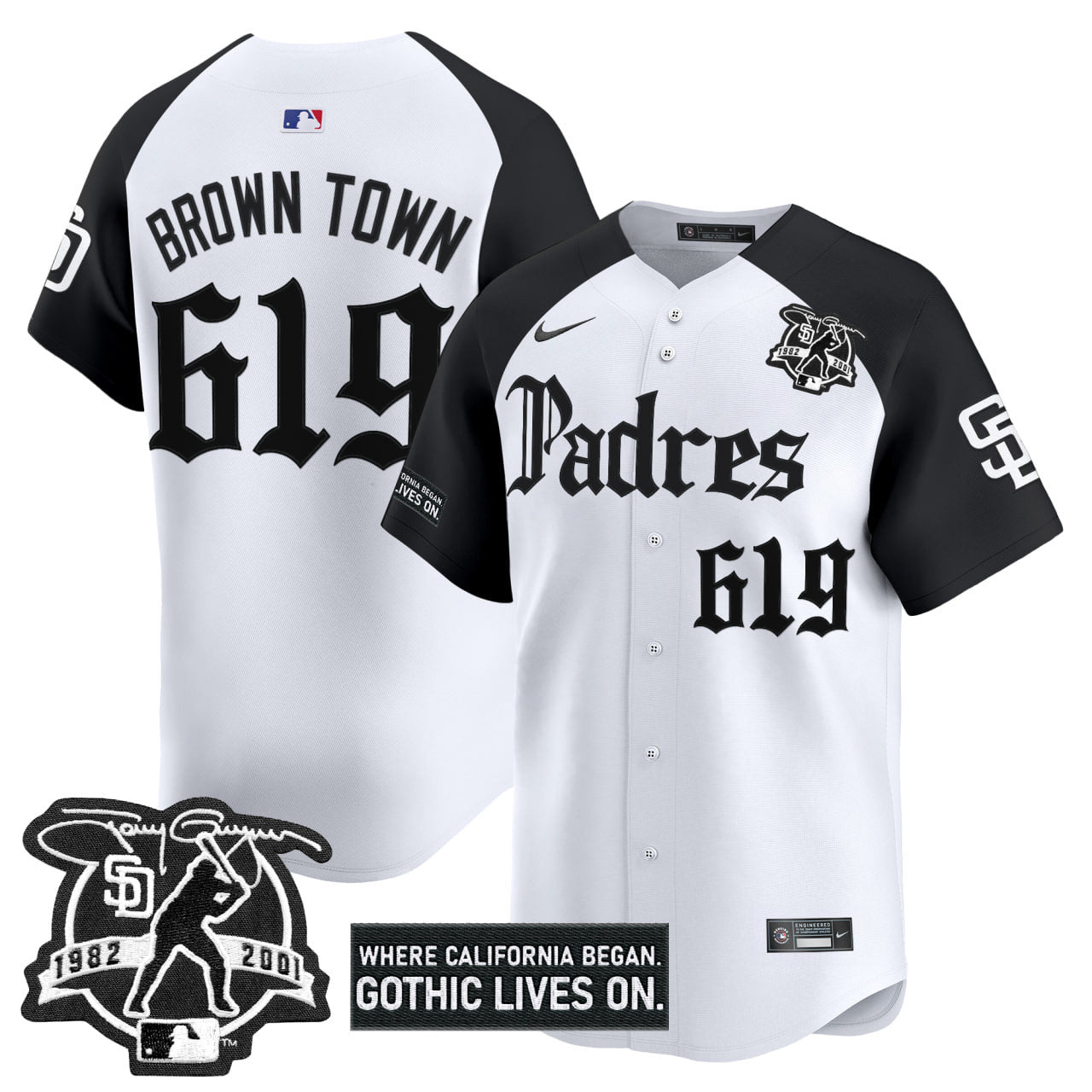 Men’s San Diego ‘Gothic Edition’ Vapor Premier Limited Jersey V2