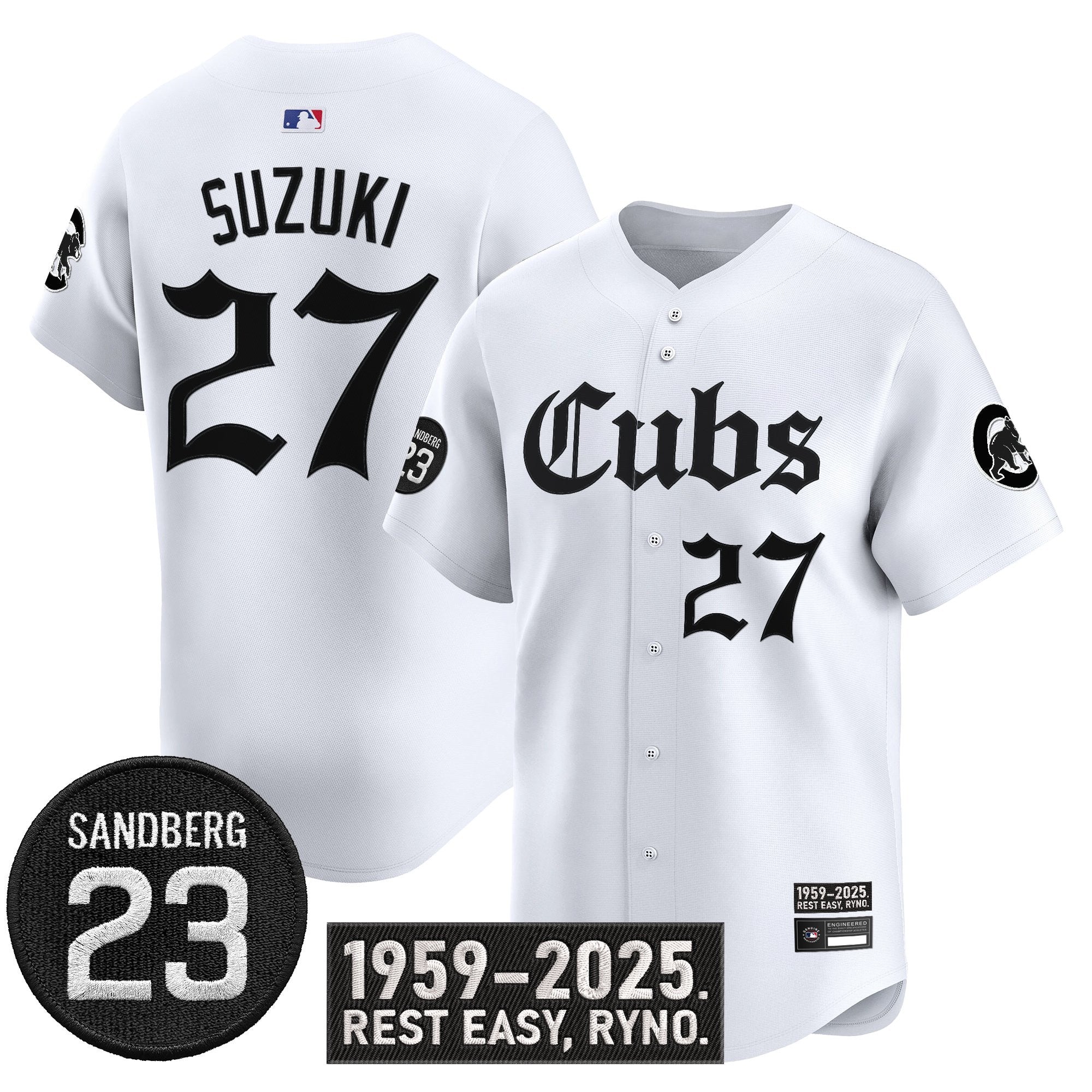 Men’s Chicago ‘Ryne Sandberg Tribute’ Vapor Premier Limited Jersey