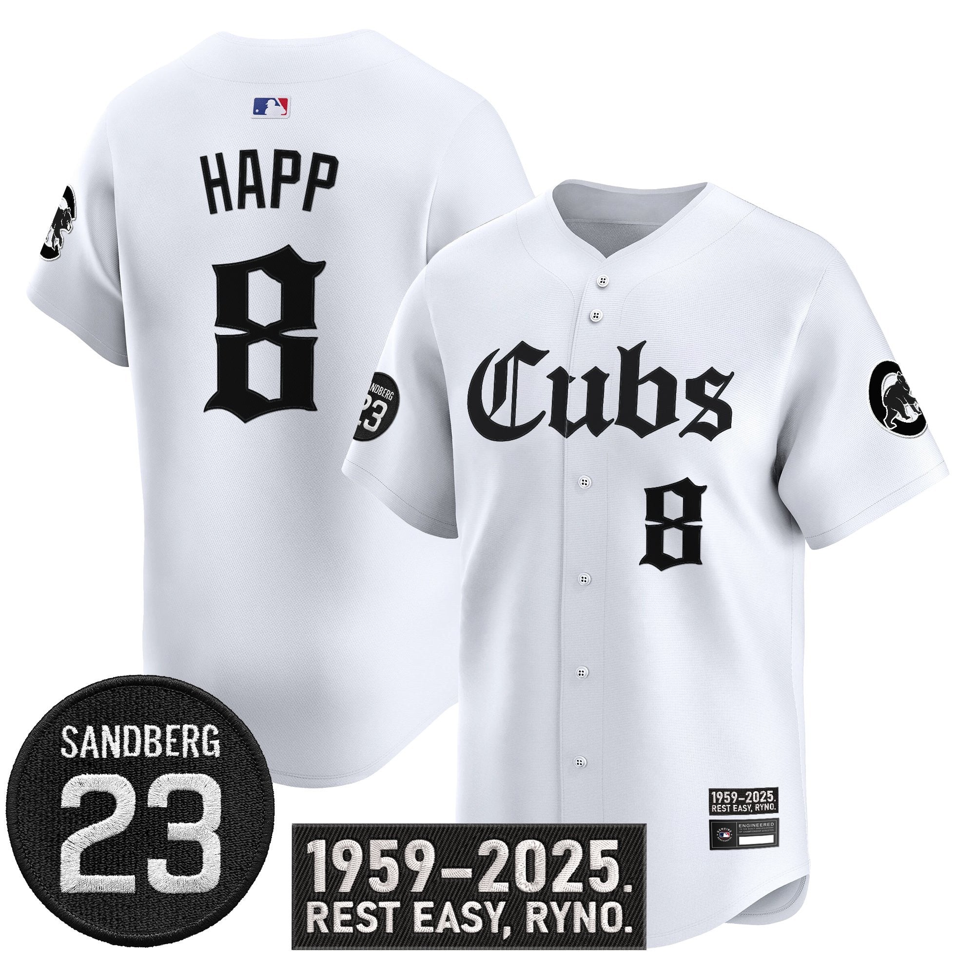 Men’s Chicago ‘Ryne Sandberg Tribute’ Vapor Premier Limited Jersey