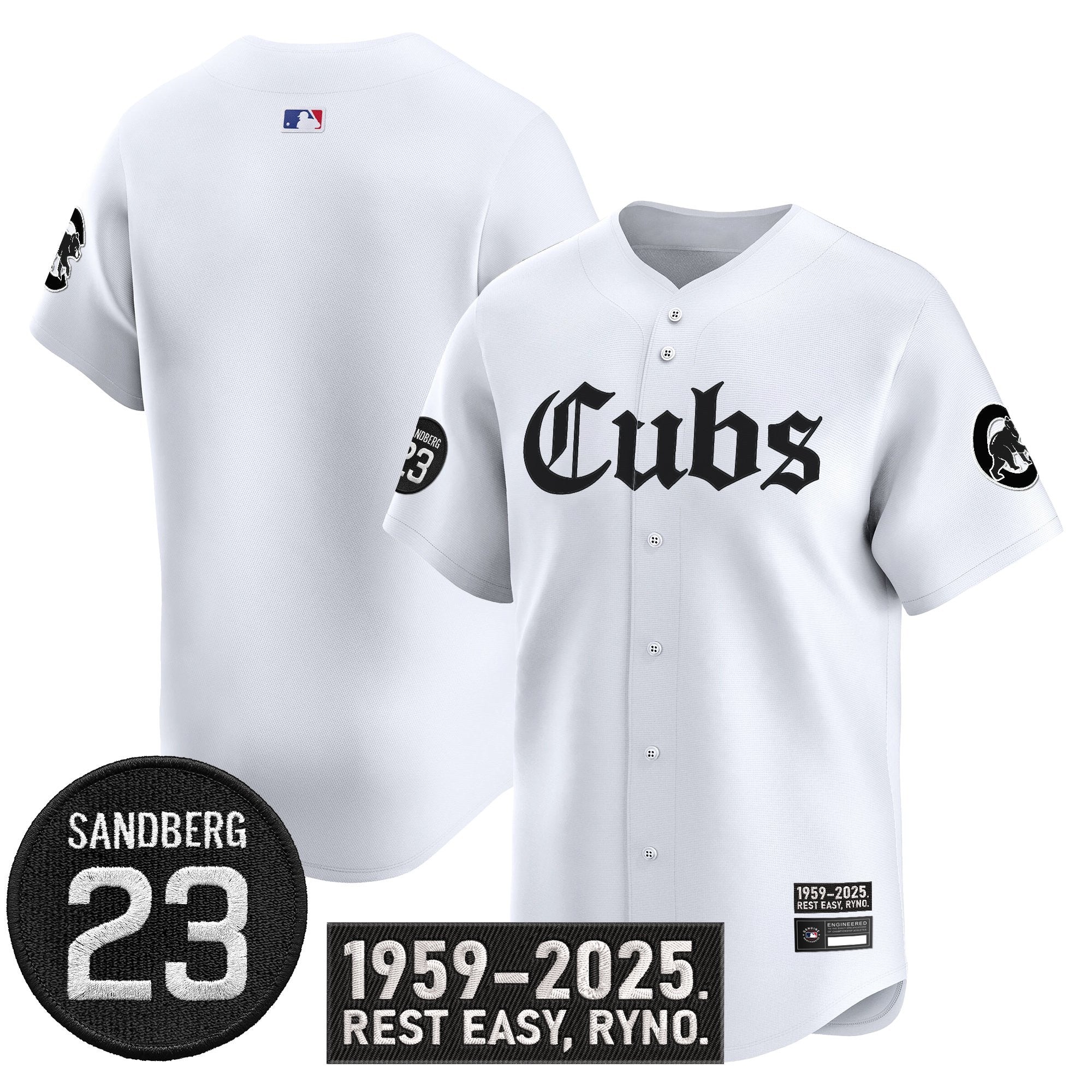 Men’s Chicago ‘Ryne Sandberg Tribute’ Vapor Premier Limited Jersey