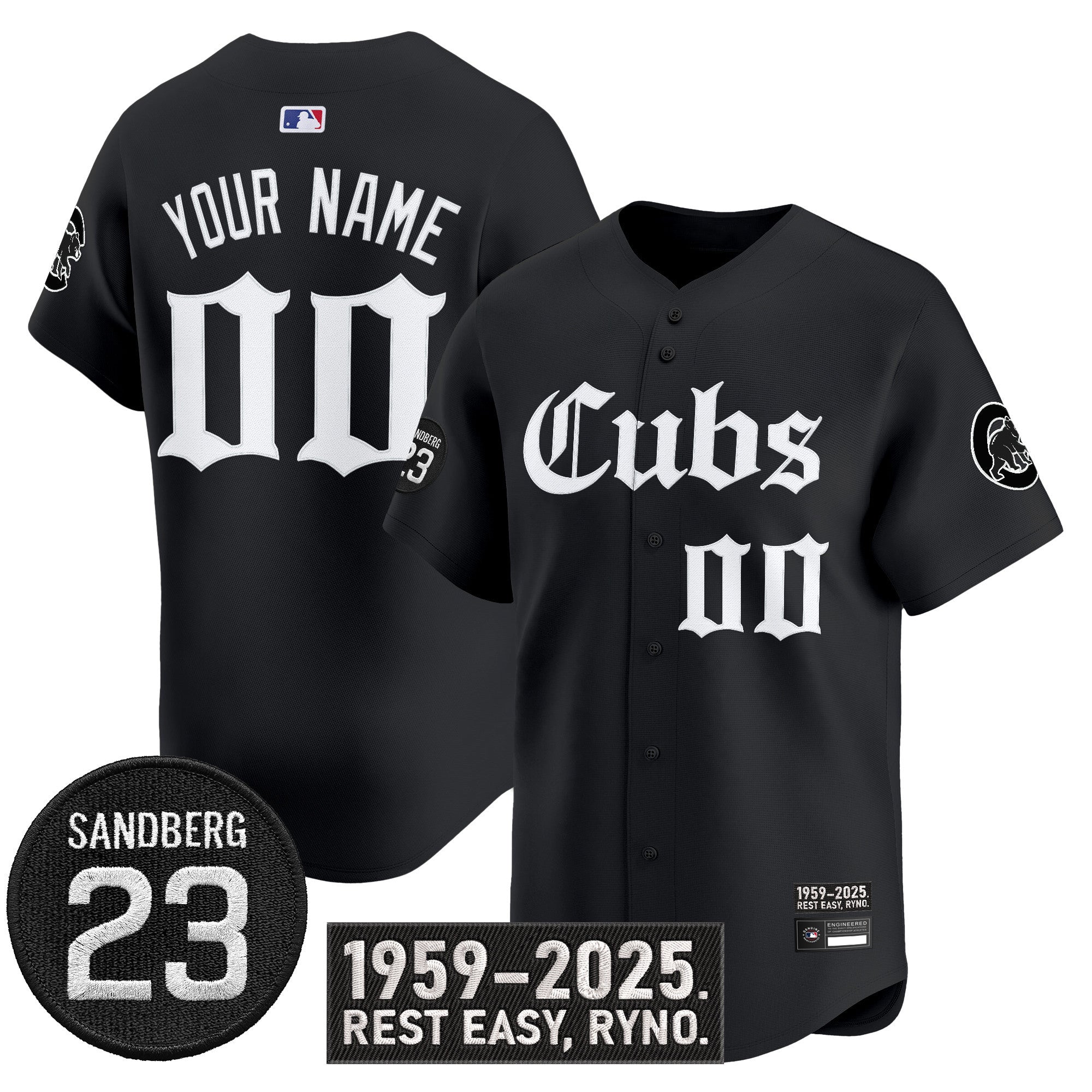Chicago ‘Ryne Sandberg Tribute’ Vapor Premier Limited Custom Jersey