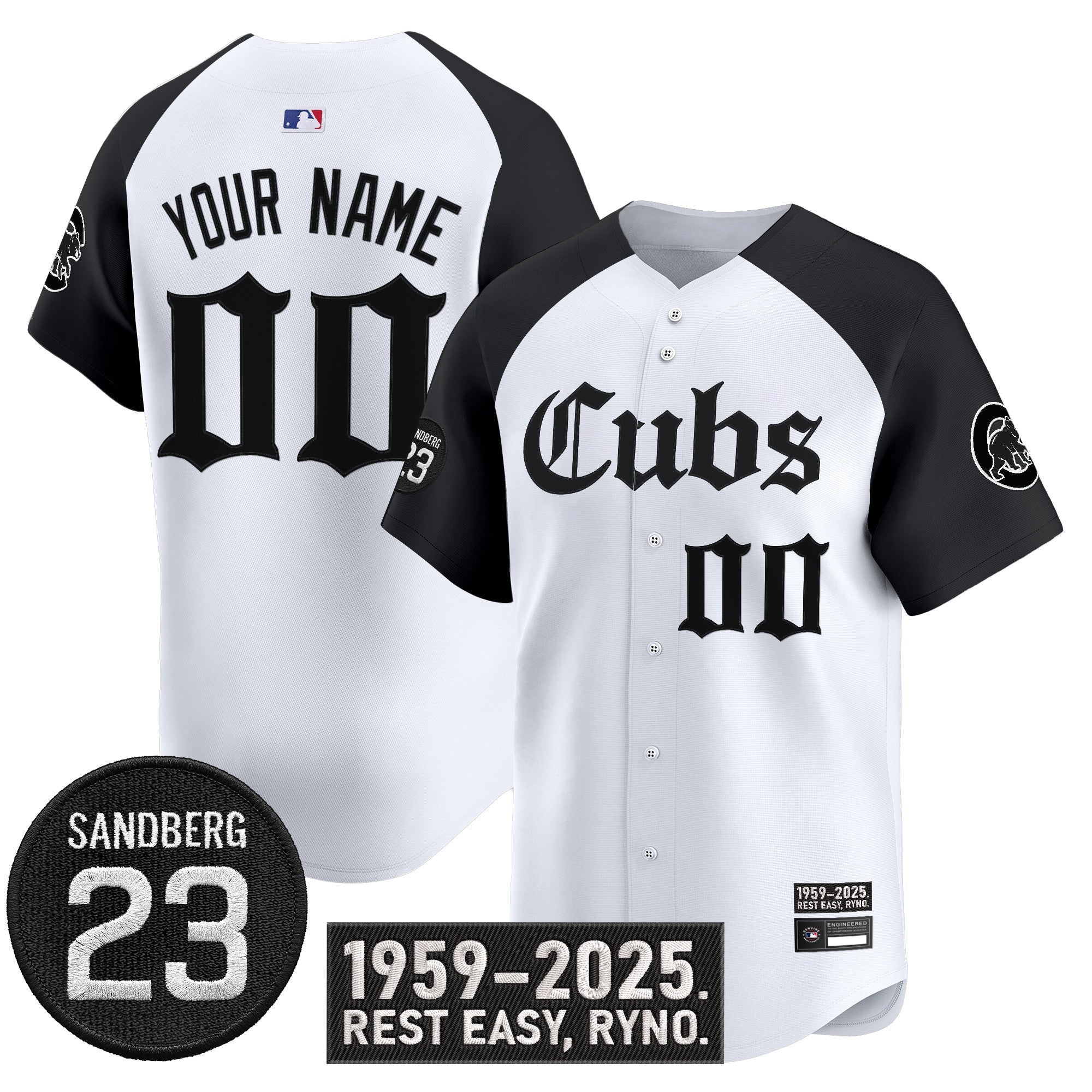 Chicago ‘Ryne Sandberg Tribute’ Vapor Premier Limited Custom Jersey