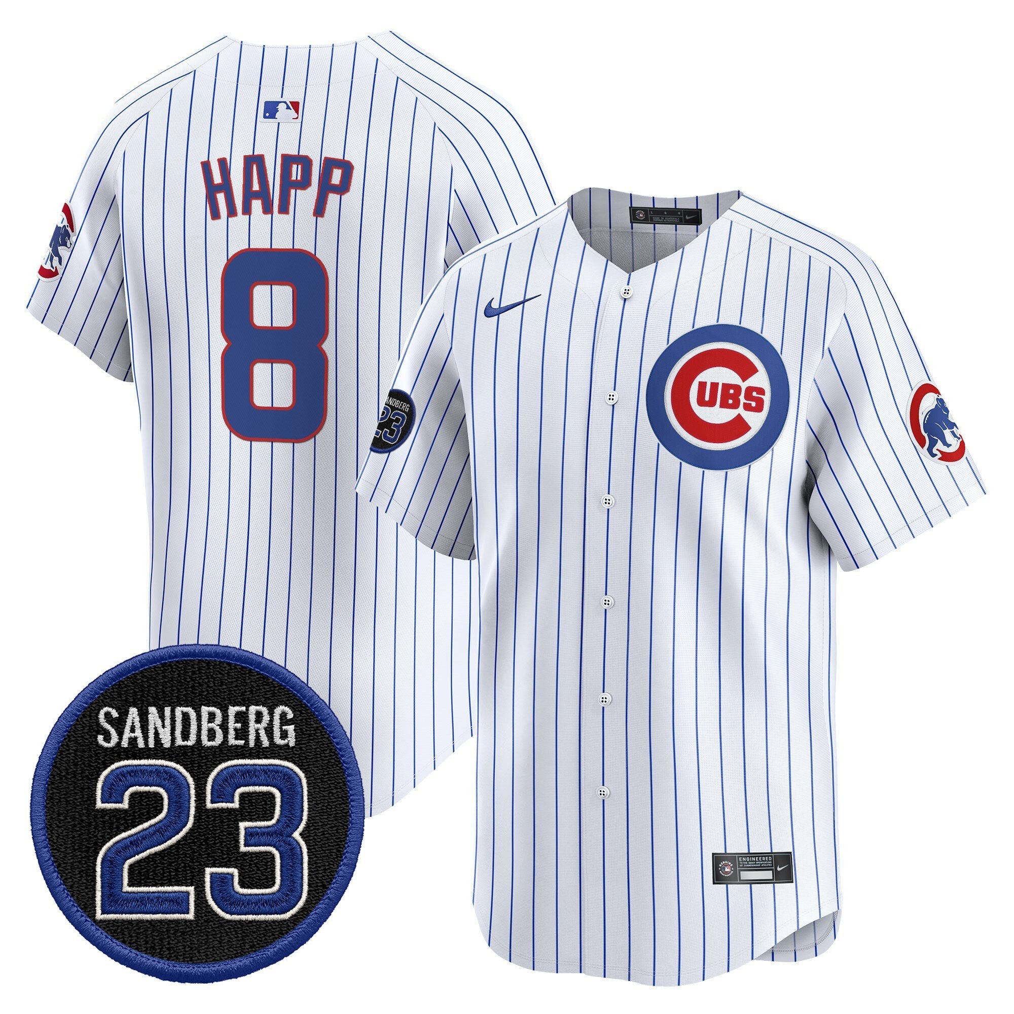 Men’s Chicago ‘Ryne Sandberg Tribute’ Vapor Premier Limited Jersey V2