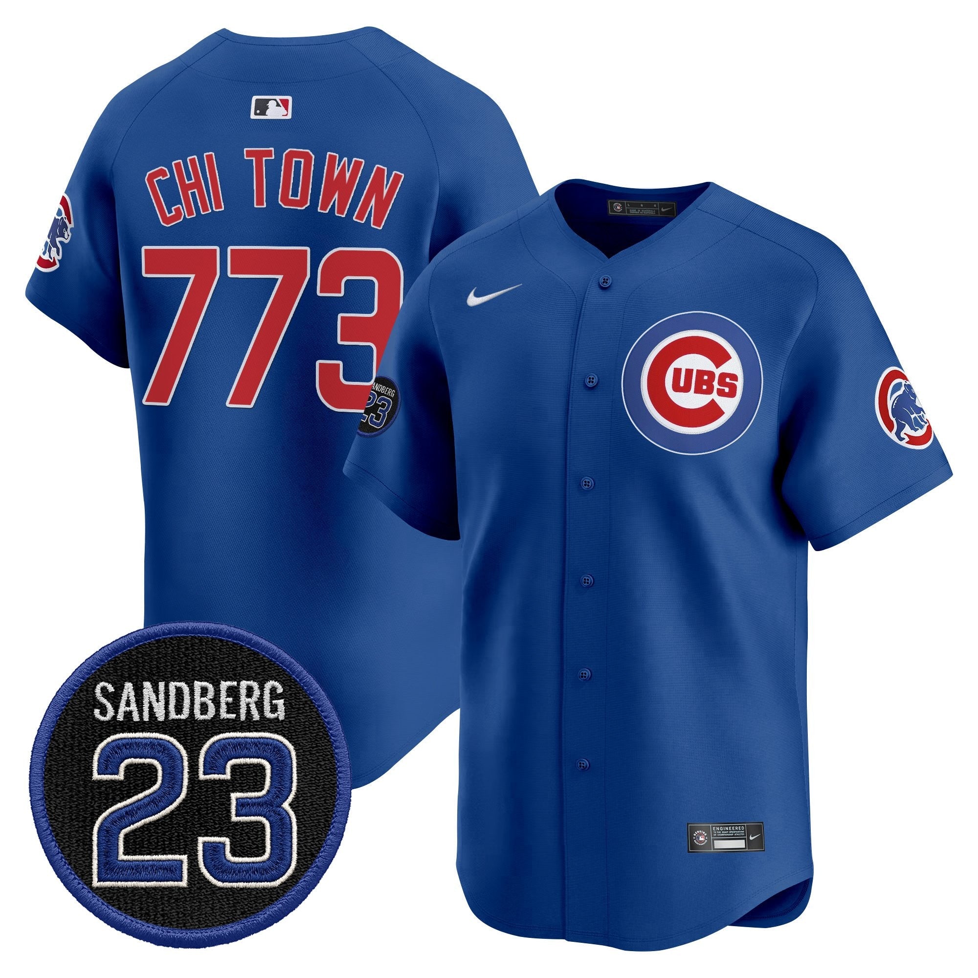 Men’s Chicago ‘Ryne Sandberg Tribute’ Vapor Premier Limited Jersey V2