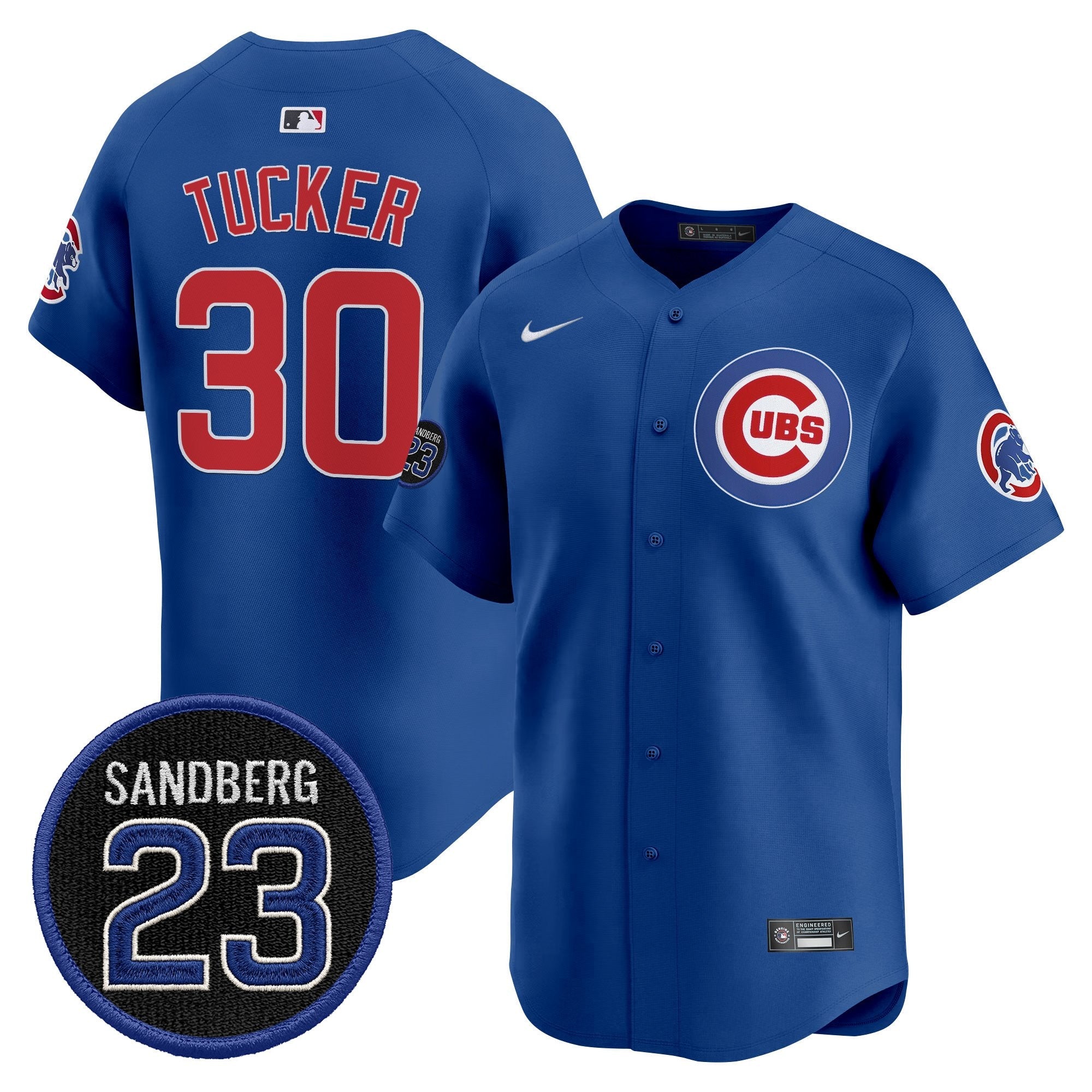 Men’s Chicago ‘Ryne Sandberg Tribute’ Vapor Premier Limited Jersey V2