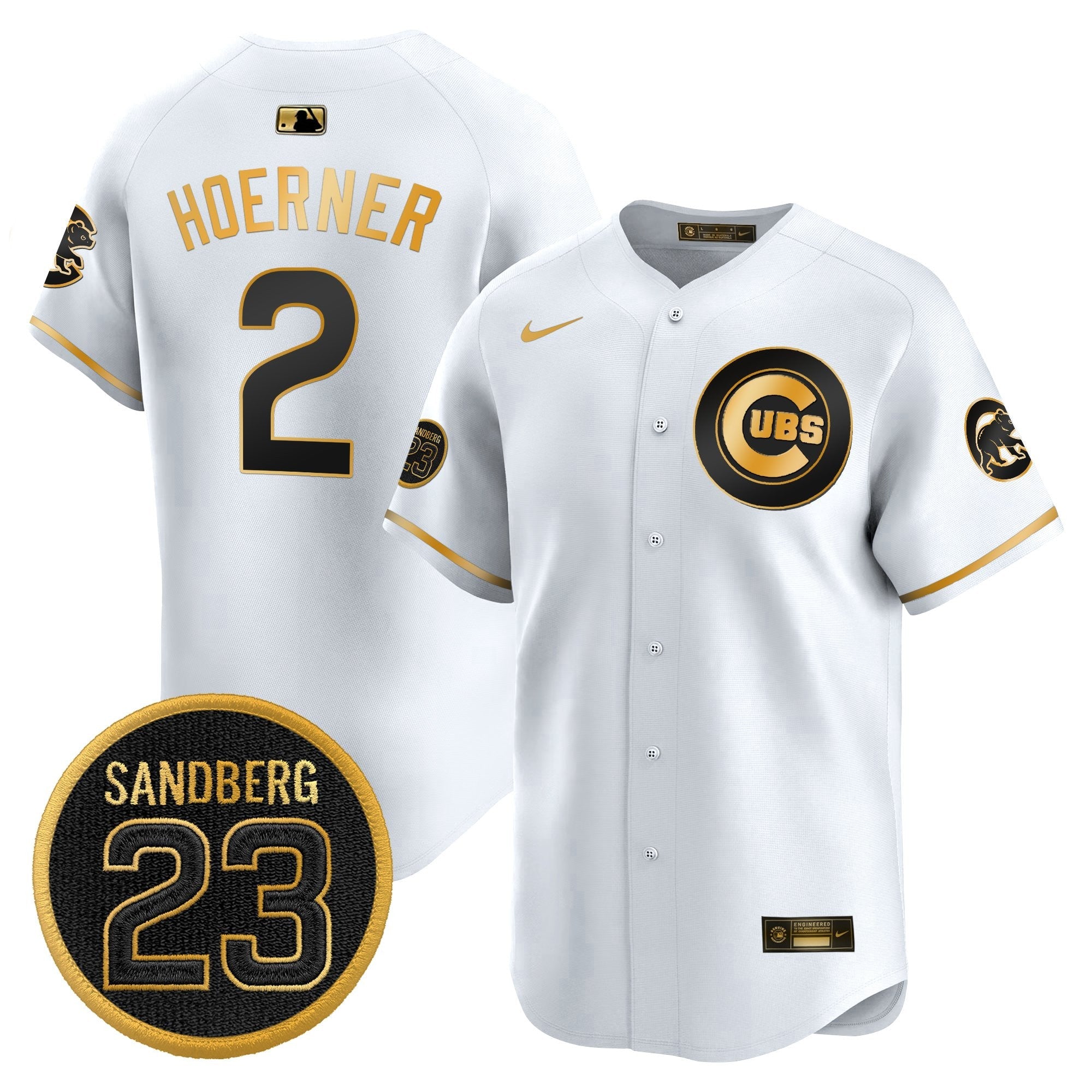Men’s Chicago ‘Ryne Sandberg Tribute’ Vapor Premier Limited Jersey V2