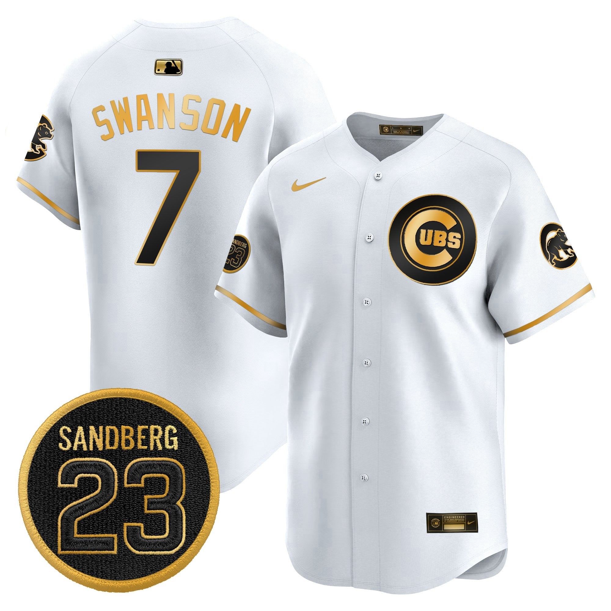 Men’s Chicago ‘Ryne Sandberg Tribute’ Vapor Premier Limited Jersey V2