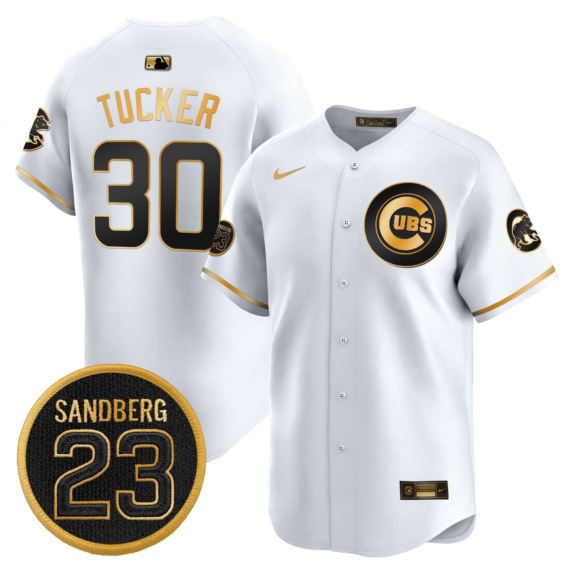 Men’s Chicago ‘Ryne Sandberg Tribute’ Vapor Premier Limited Jersey V2