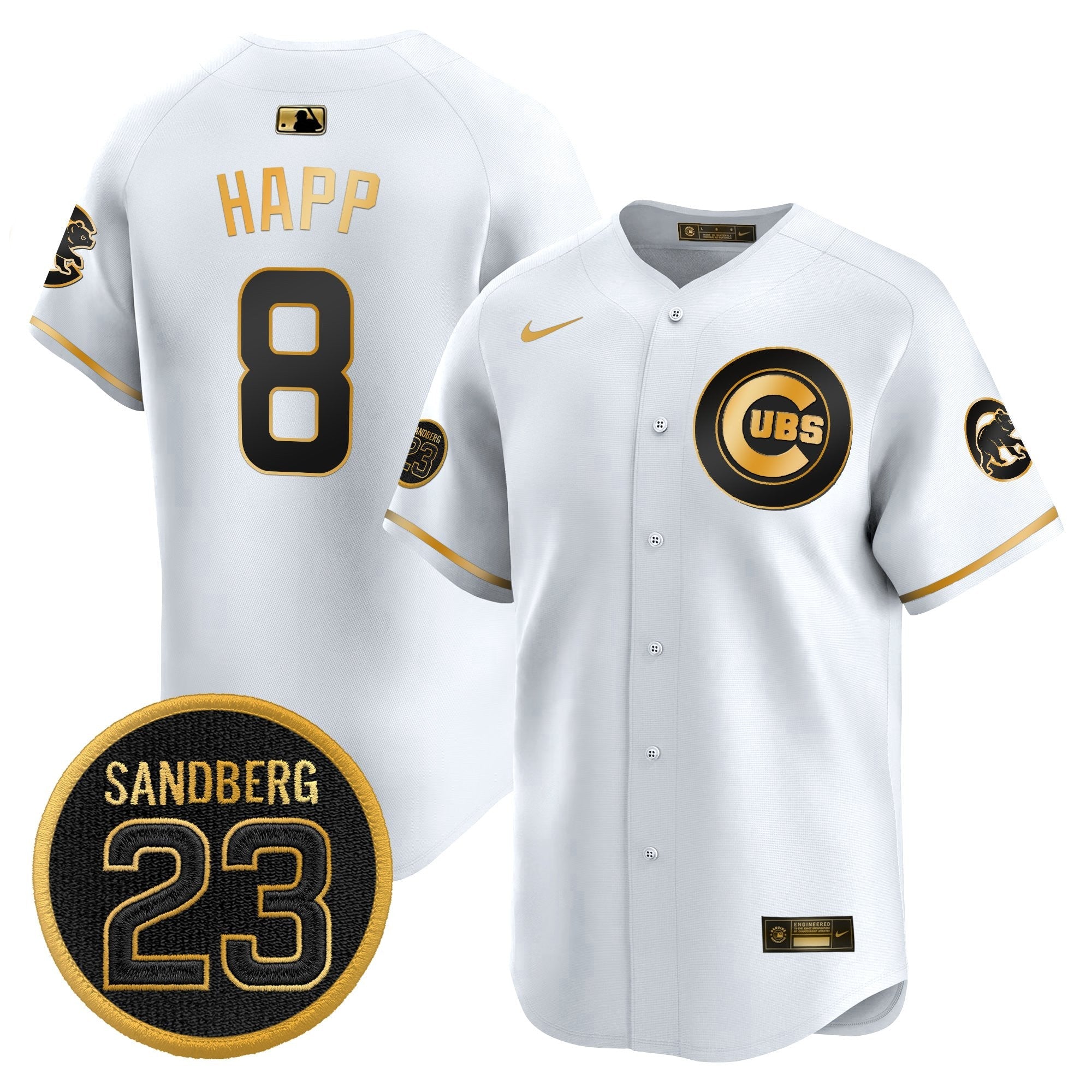 Men’s Chicago ‘Ryne Sandberg Tribute’ Vapor Premier Limited Jersey V2