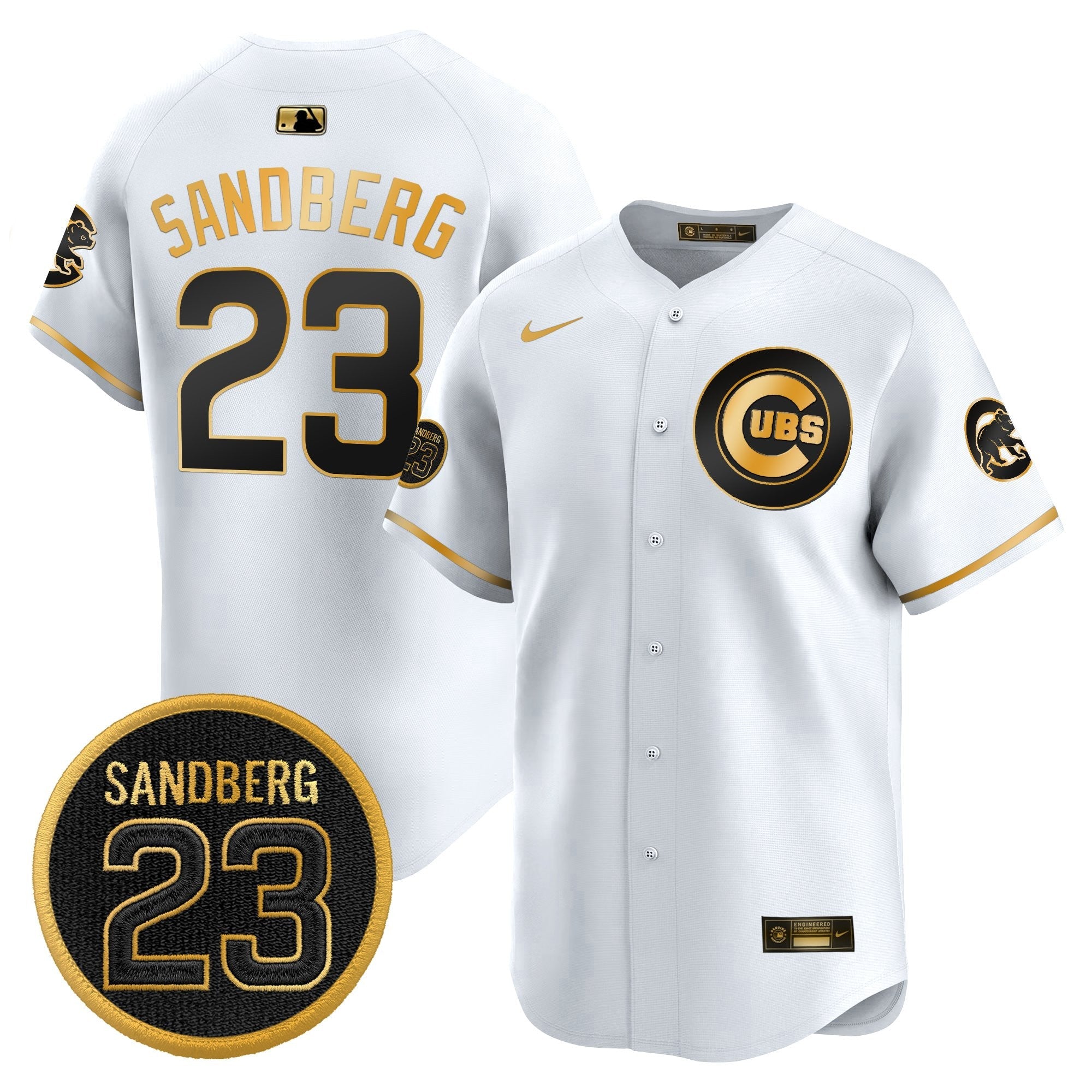 Men’s Chicago ‘Ryne Sandberg Tribute’ Vapor Premier Limited Jersey V2