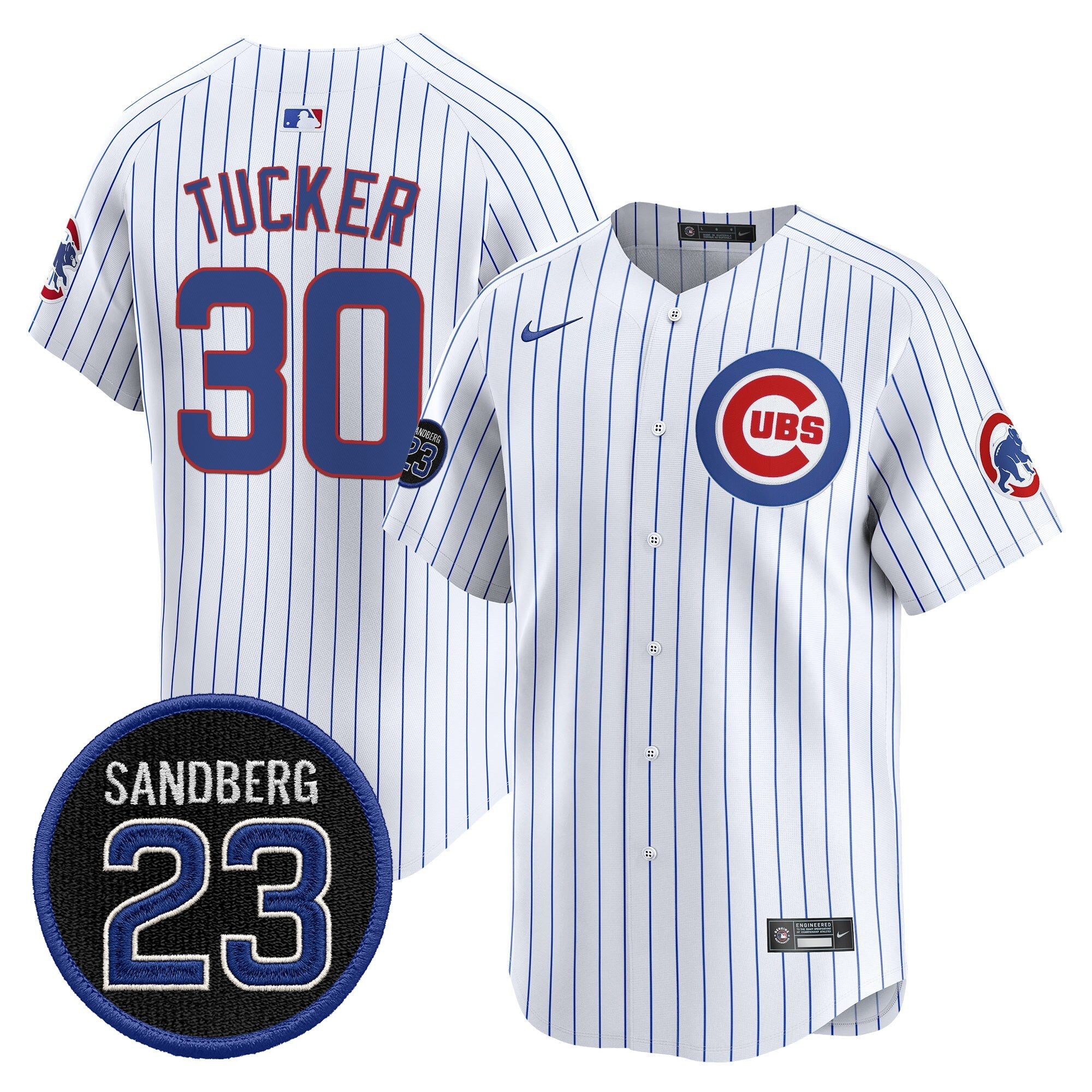 Men’s Chicago ‘Ryne Sandberg Tribute’ Vapor Premier Limited Jersey V2
