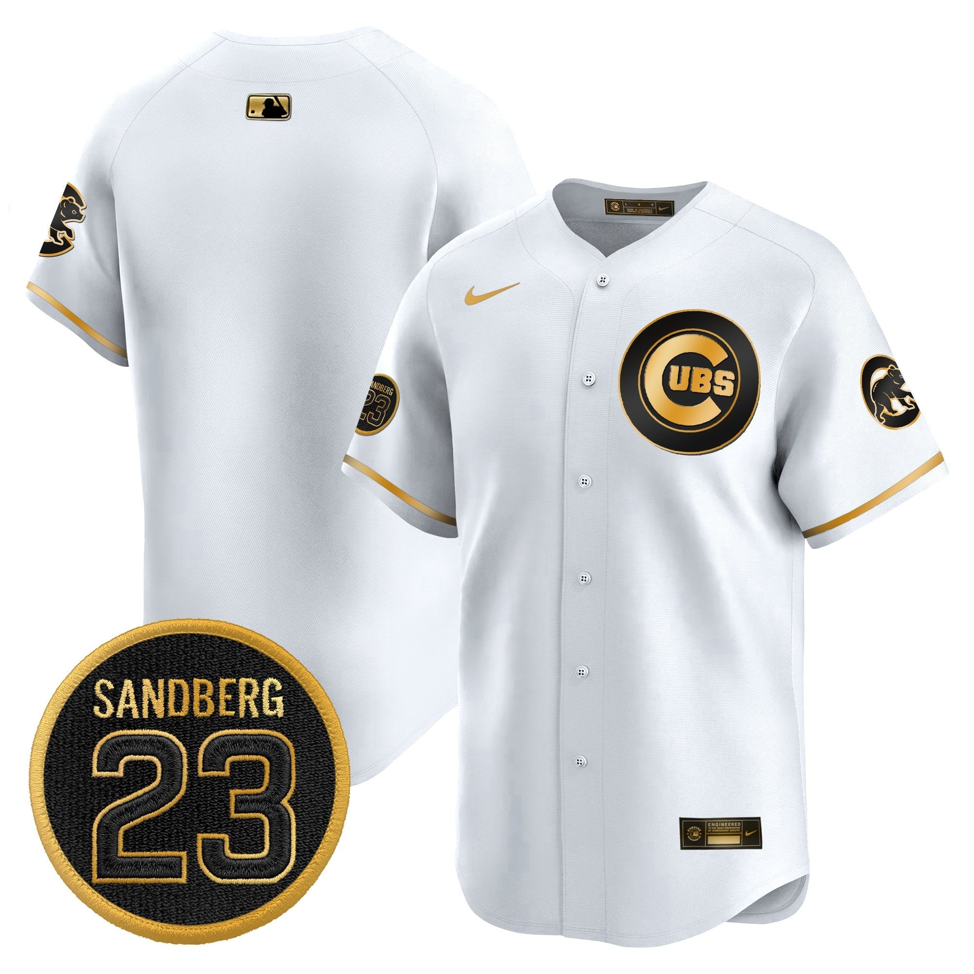 Men’s Chicago ‘Ryne Sandberg Tribute’ Vapor Premier Limited Jersey V2