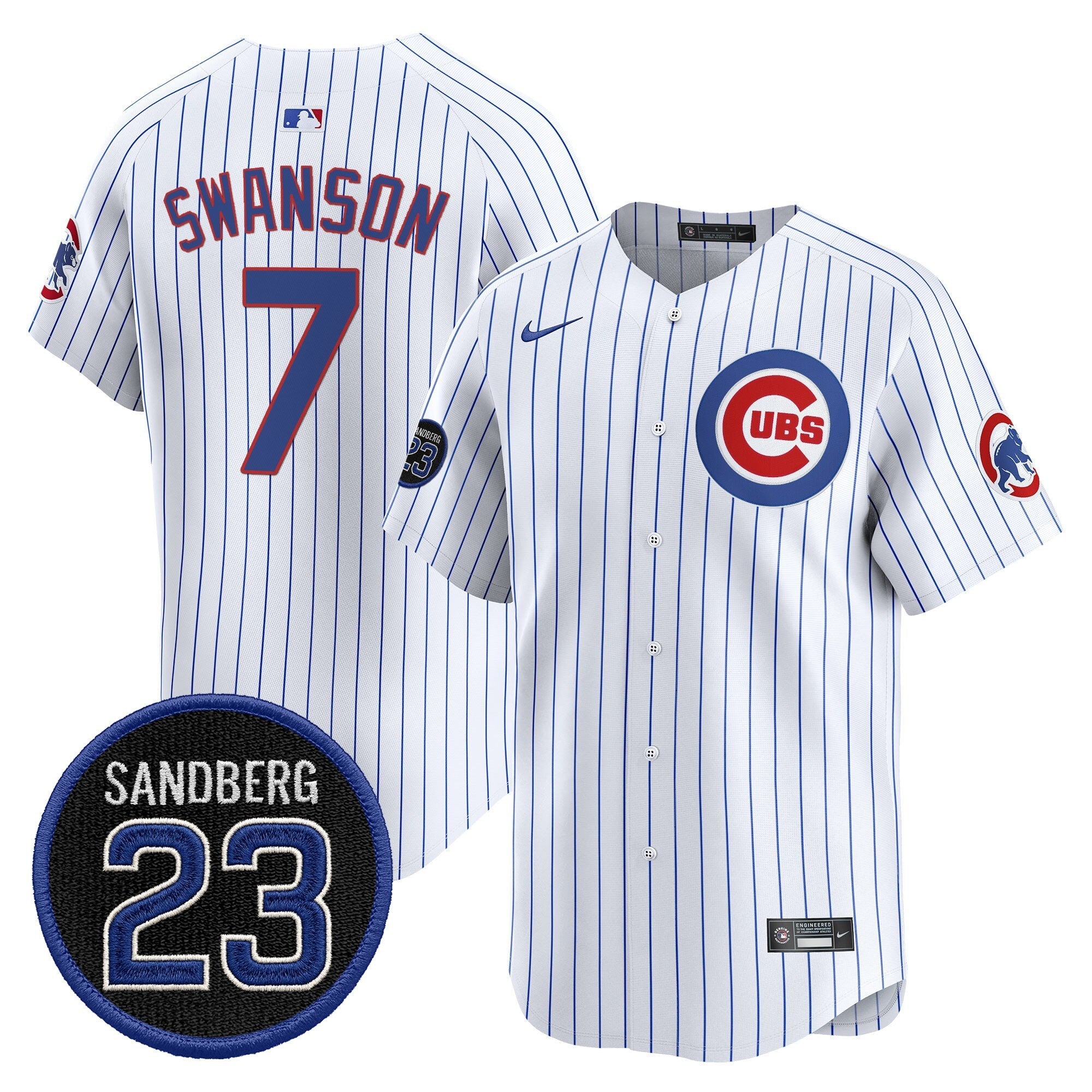 Men’s Chicago ‘Ryne Sandberg Tribute’ Vapor Premier Limited Jersey V2