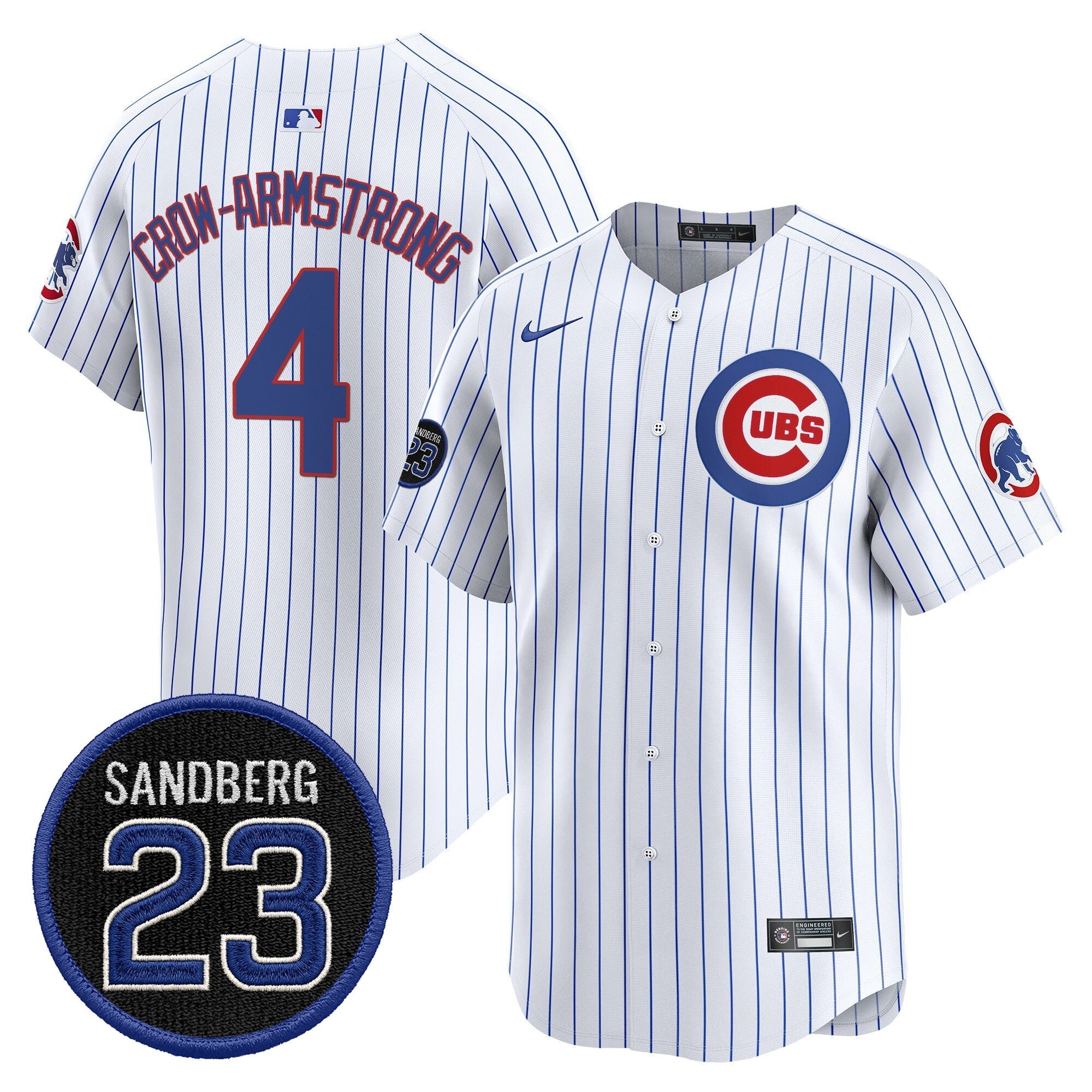Men’s Chicago ‘Ryne Sandberg Tribute’ Vapor Premier Limited Jersey V2