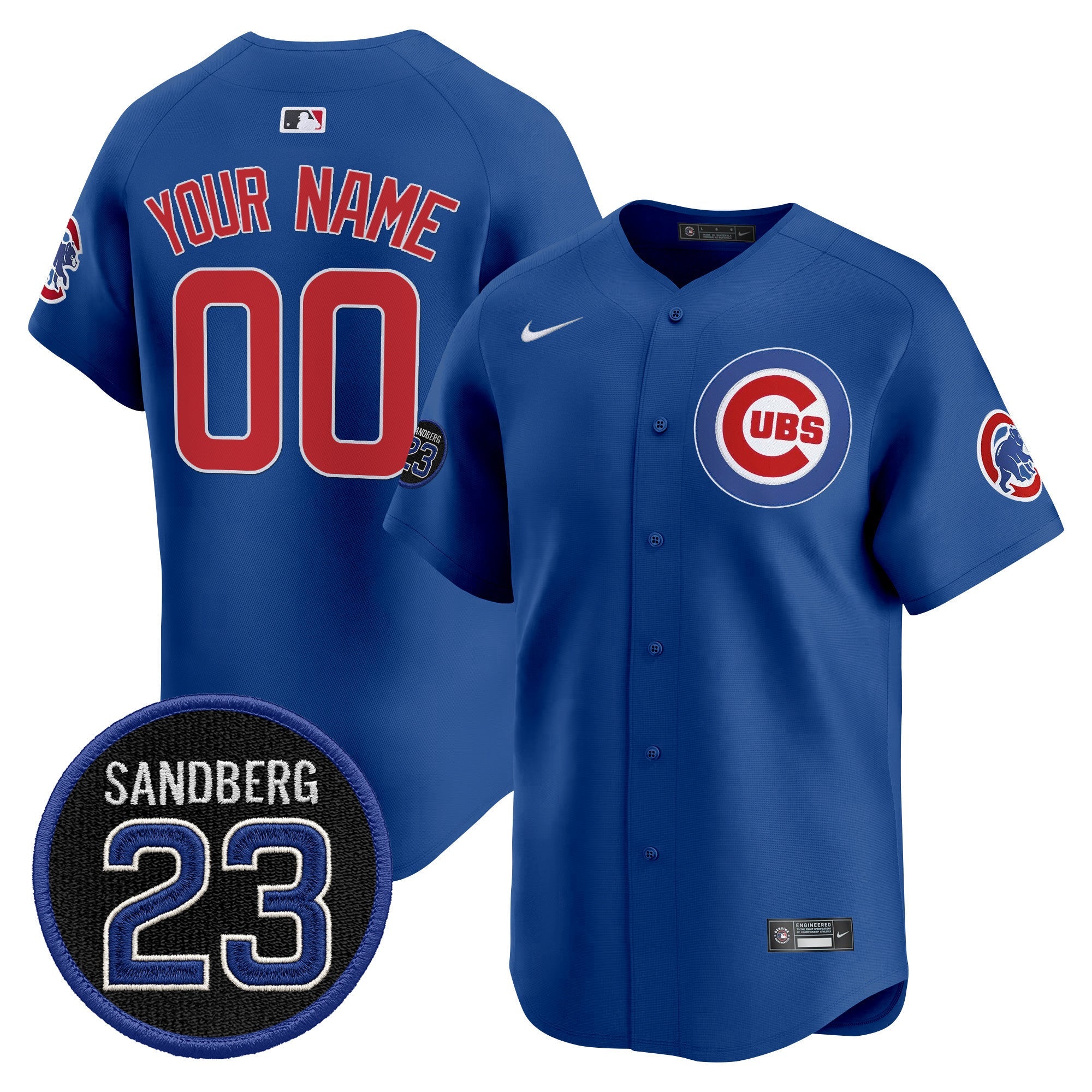 Chicago ‘Ryne Sandberg Tribute’ Vapor Premier Limited Custom Jersey V2