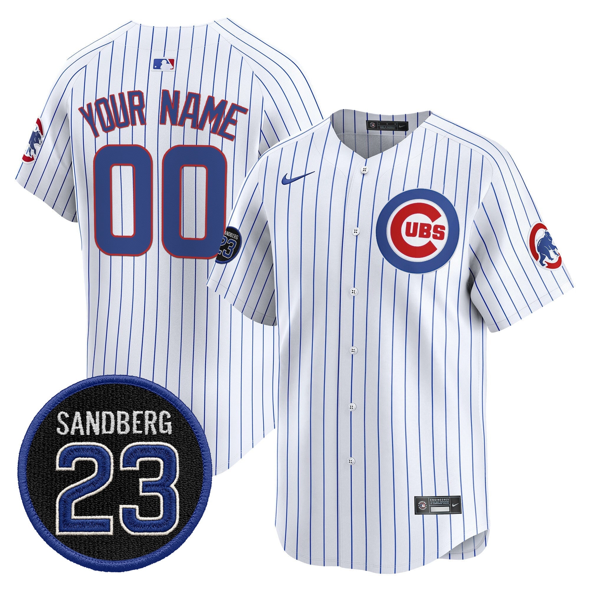 Chicago ‘Ryne Sandberg Tribute’ Vapor Premier Limited Custom Jersey V2