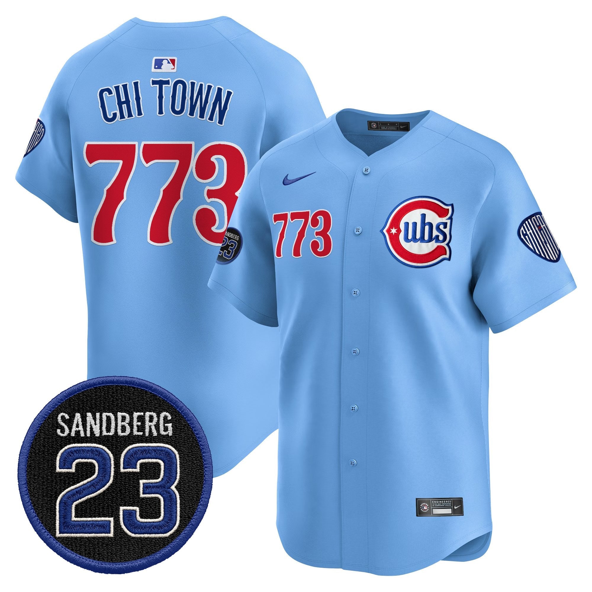 Men’s Chicago ‘Ryne Sandberg Tribute’ Vapor Premier Limited Jersey V2
