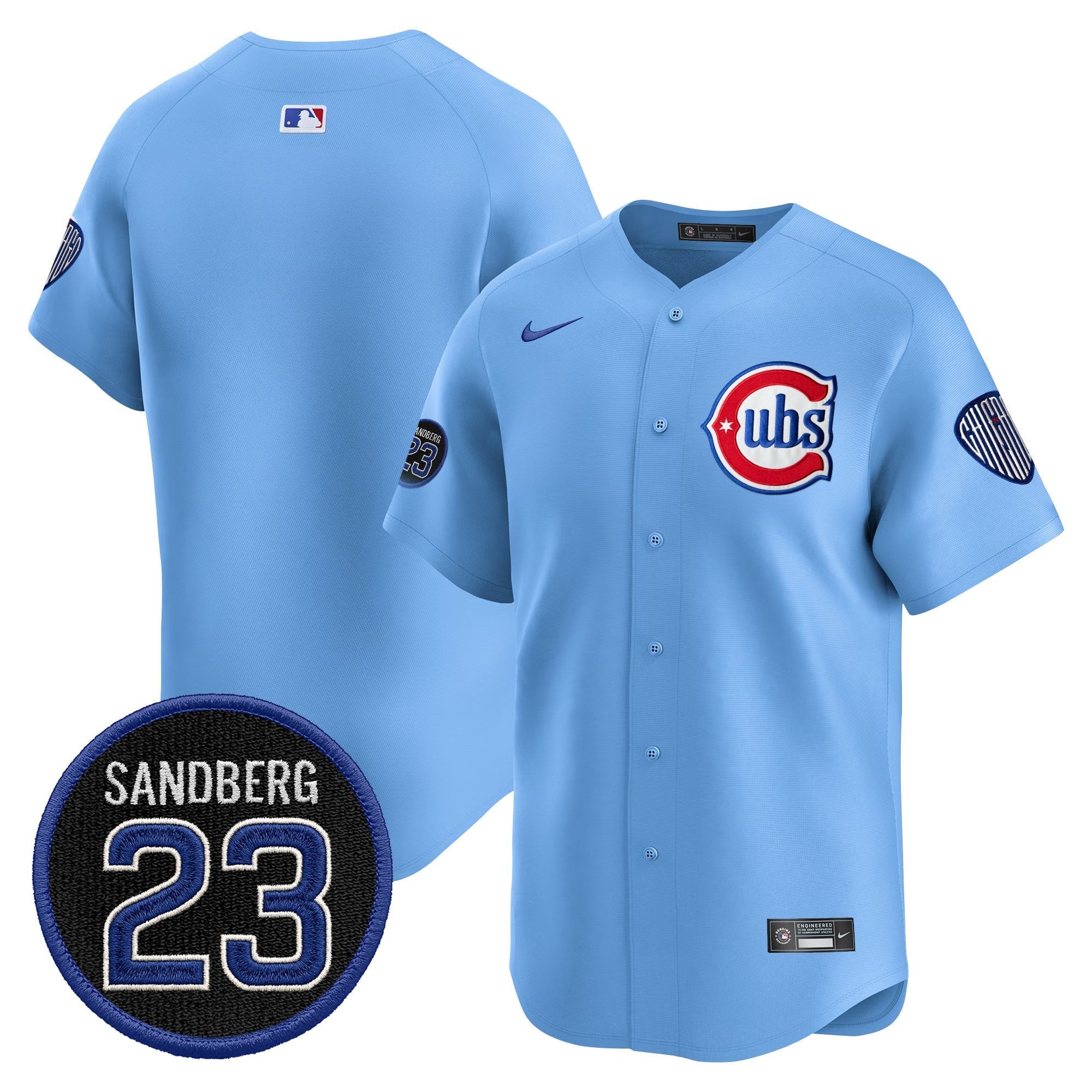 Men’s Chicago ‘Ryne Sandberg Tribute’ Vapor Premier Limited Jersey V2