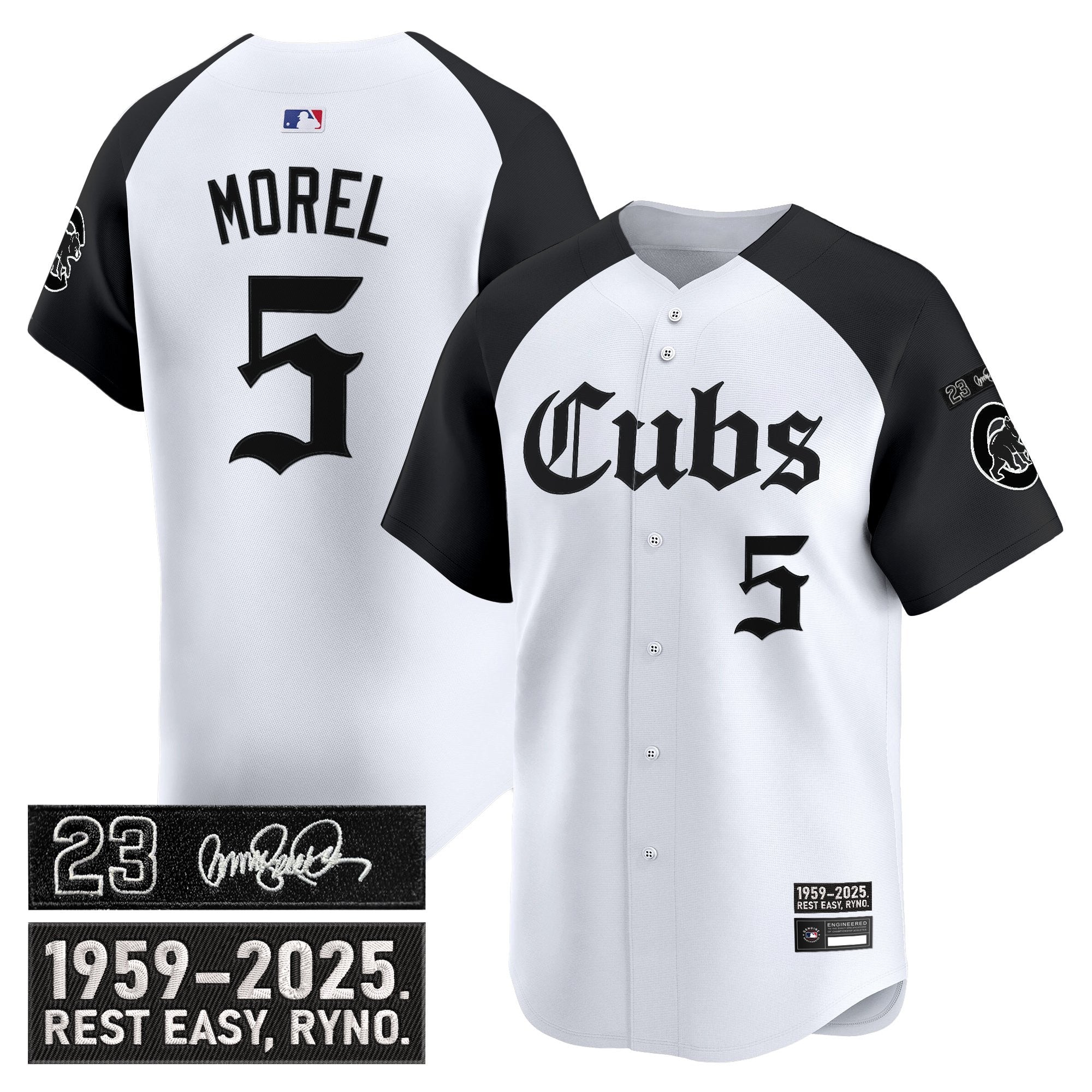 Men’s Chicago ‘Ryne Sandberg Tribute’ Vapor Premier Limited Jersey – Gothic Edition