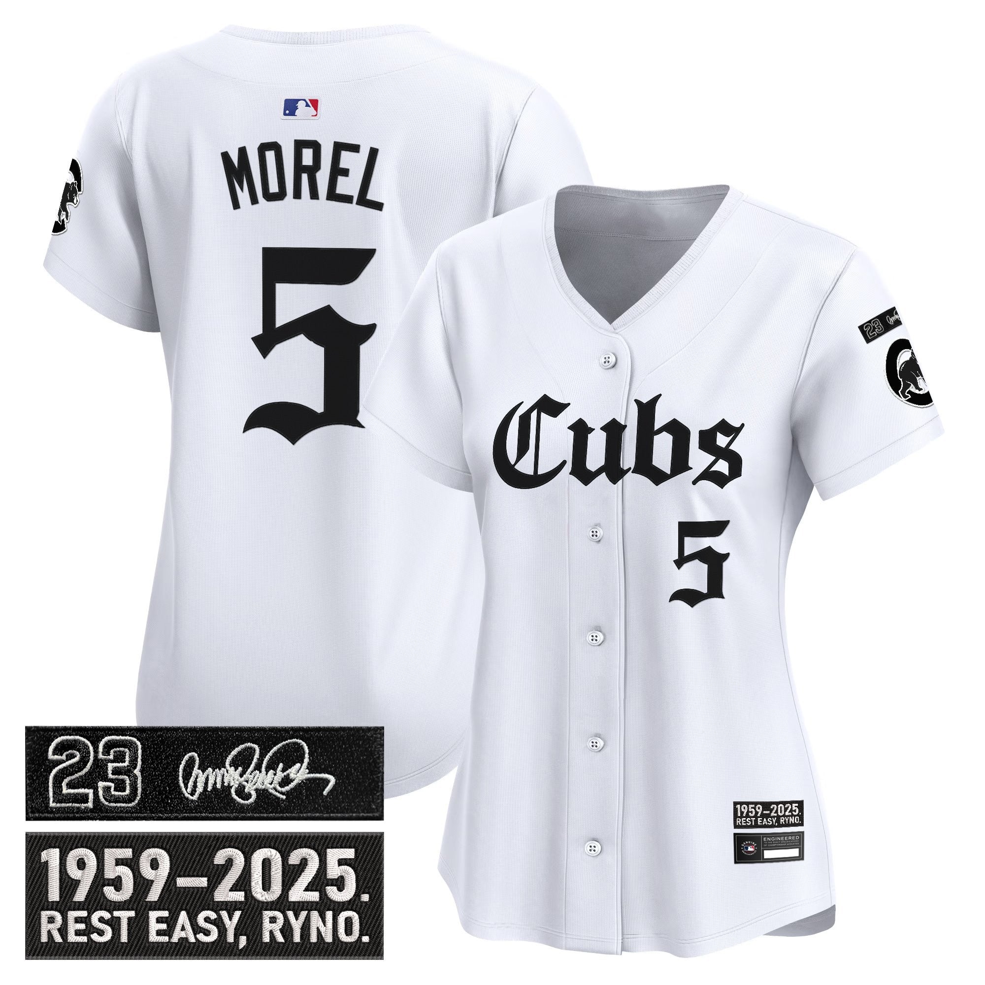 Women’s Chicago ‘Ryne Sandberg Tribute’ Vapor Premier Limited Jersey – Gothic Edition