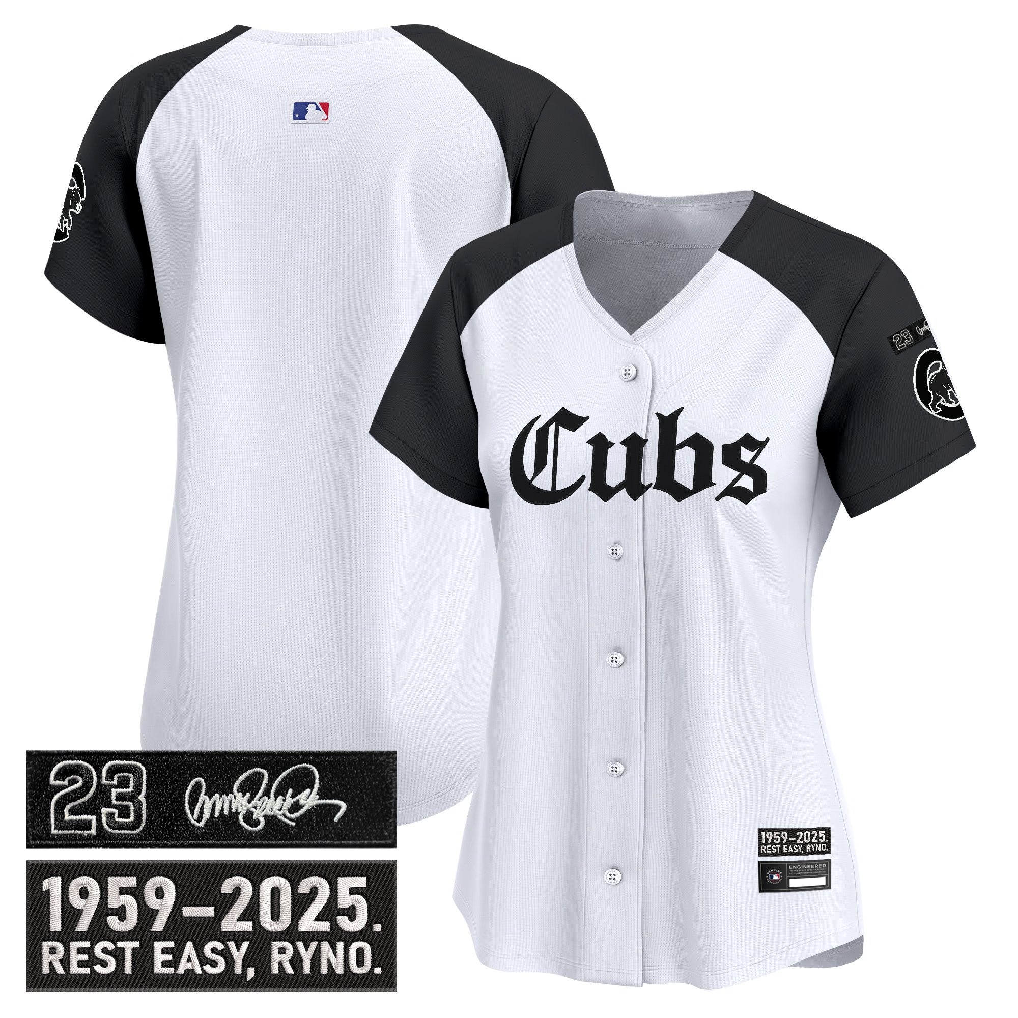 Women’s Chicago ‘Ryne Sandberg Tribute’ Vapor Premier Limited Jersey – Gothic Edition