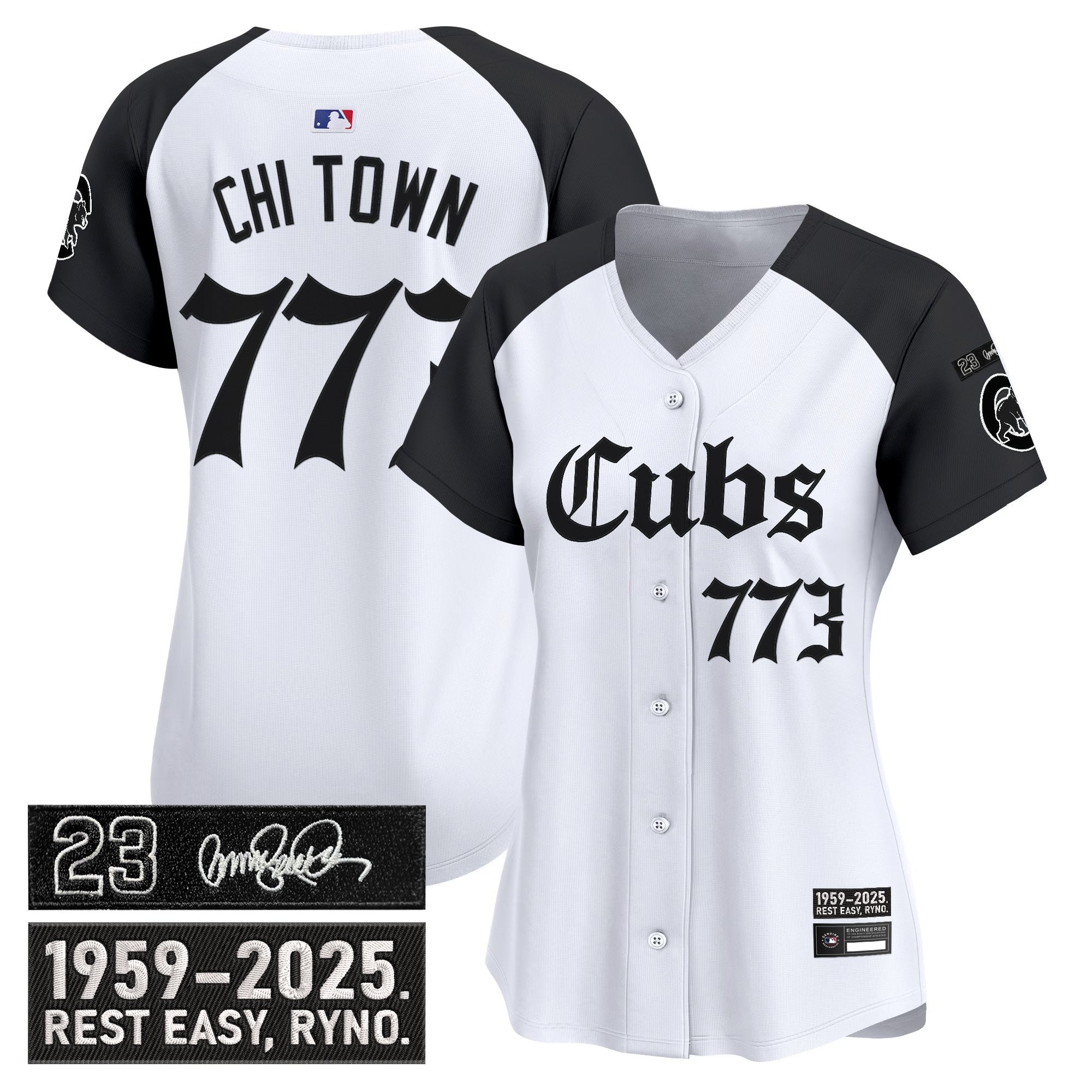 Women’s Chicago ‘Ryne Sandberg Tribute’ Vapor Premier Limited Jersey – Gothic Edition