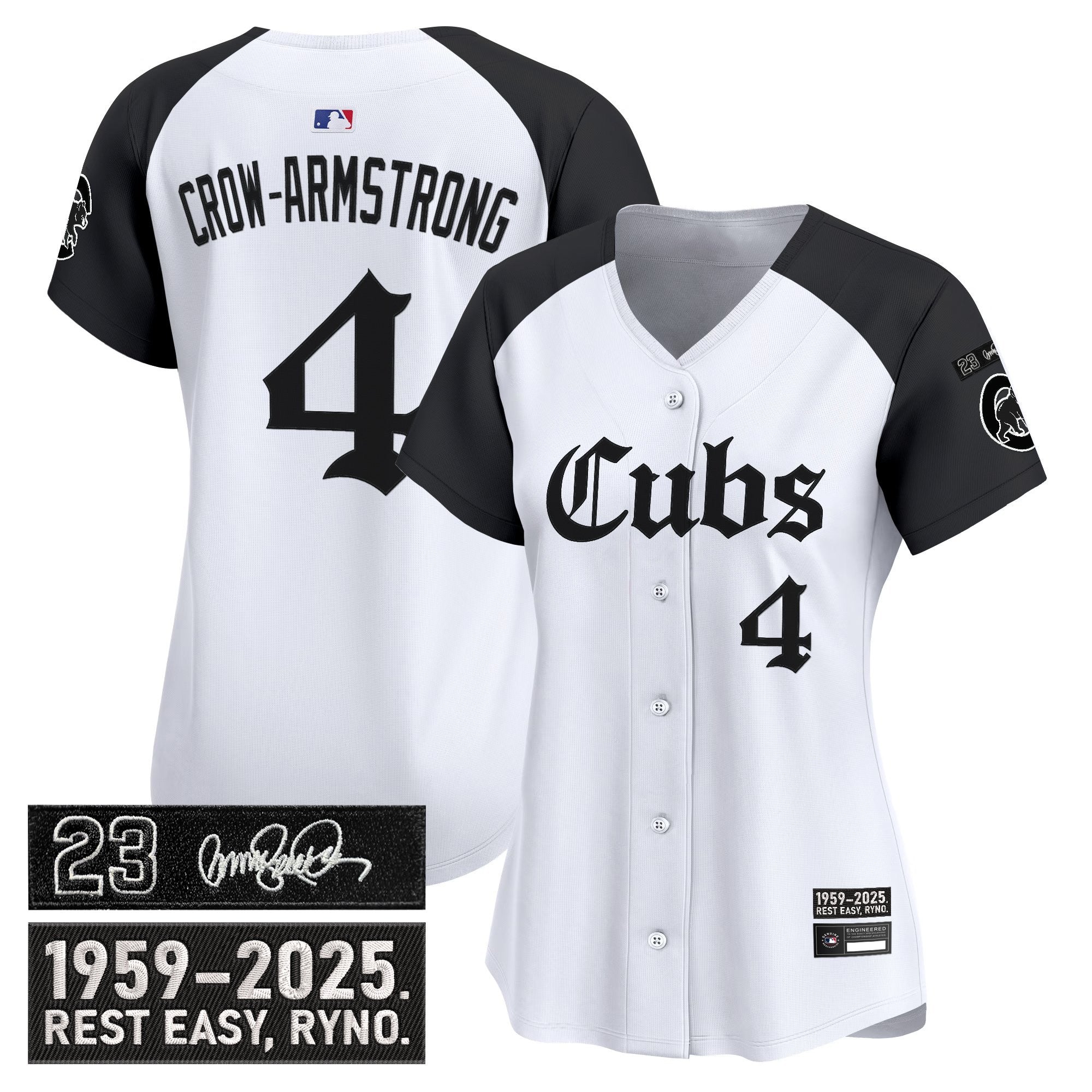 Women’s Chicago ‘Ryne Sandberg Tribute’ Vapor Premier Limited Jersey – Gothic Edition