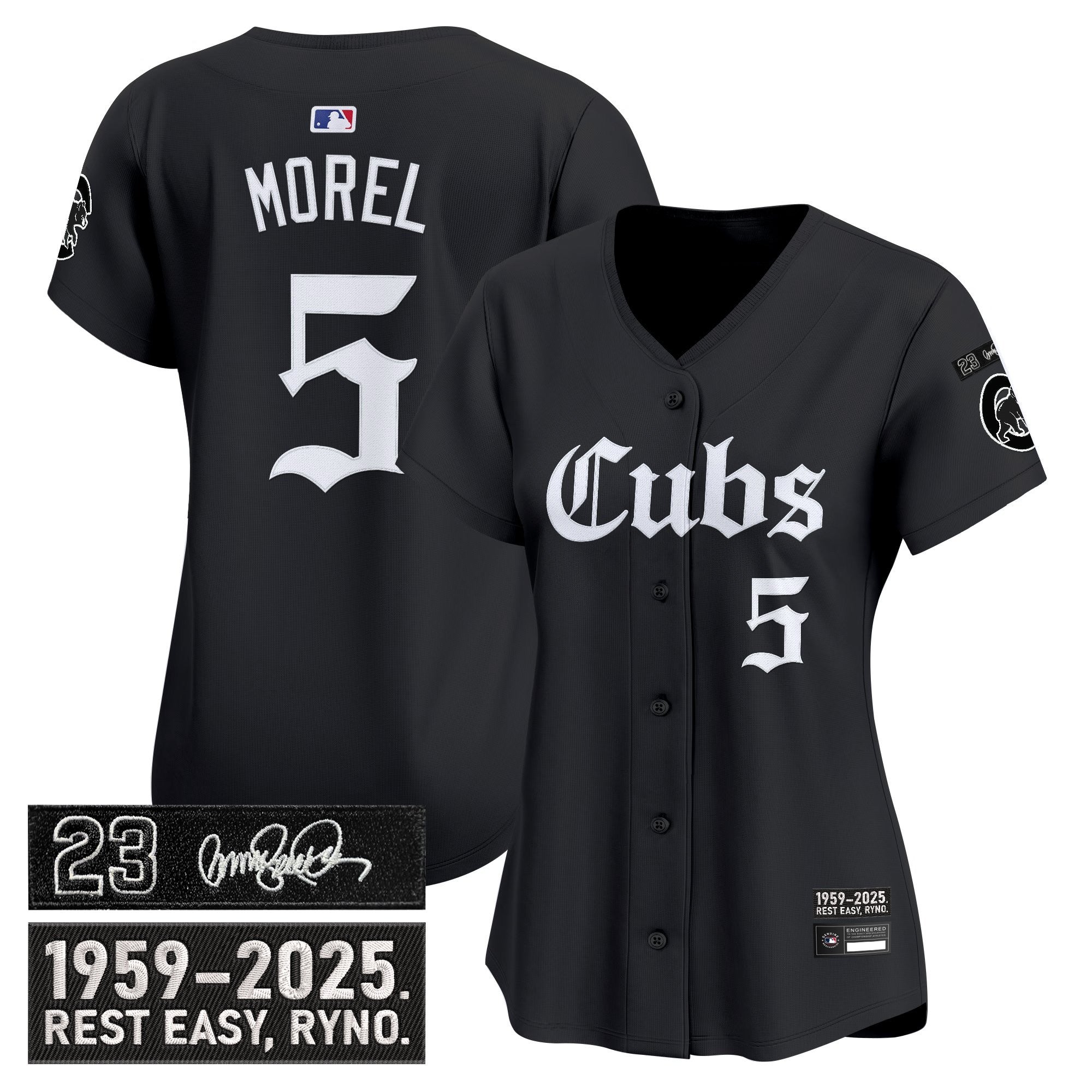 Women’s Chicago ‘Ryne Sandberg Tribute’ Vapor Premier Limited Jersey – Gothic Edition