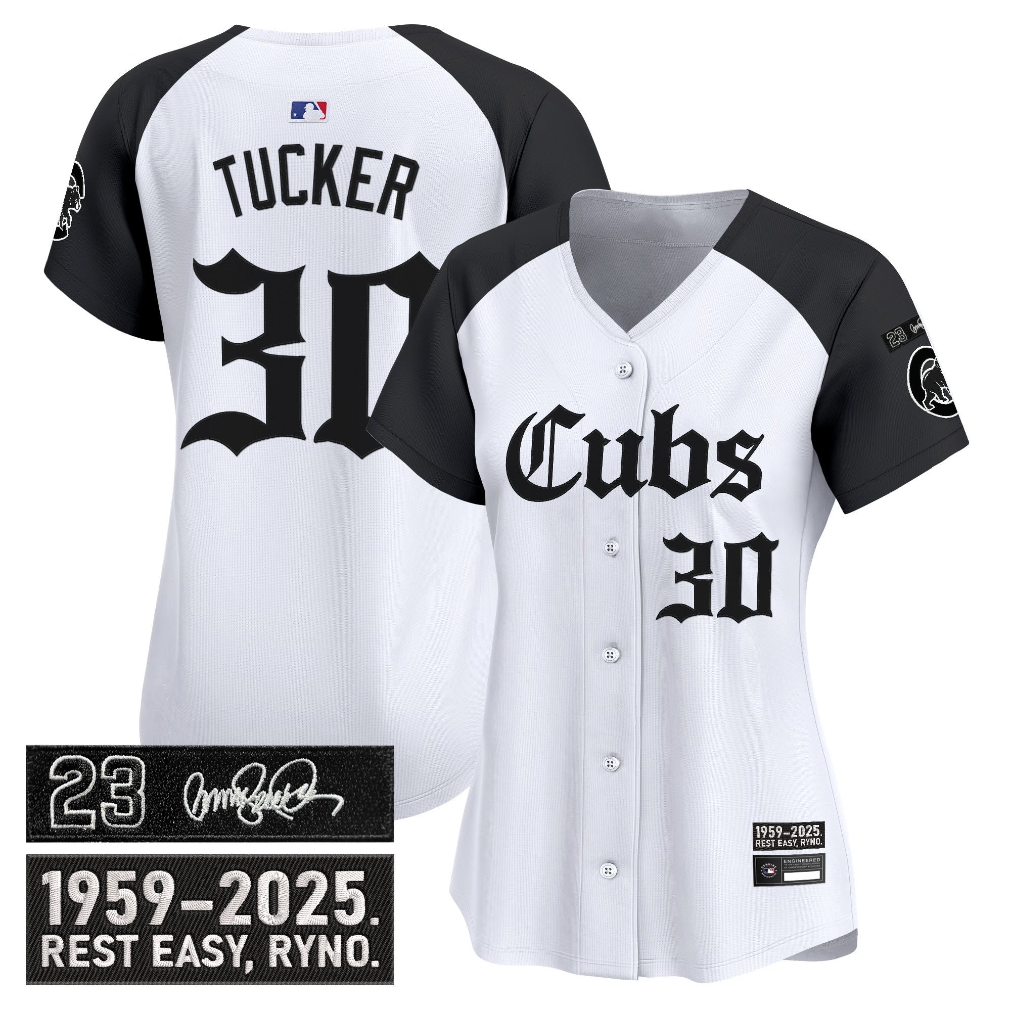 Women’s Chicago ‘Ryne Sandberg Tribute’ Vapor Premier Limited Jersey – Gothic Edition