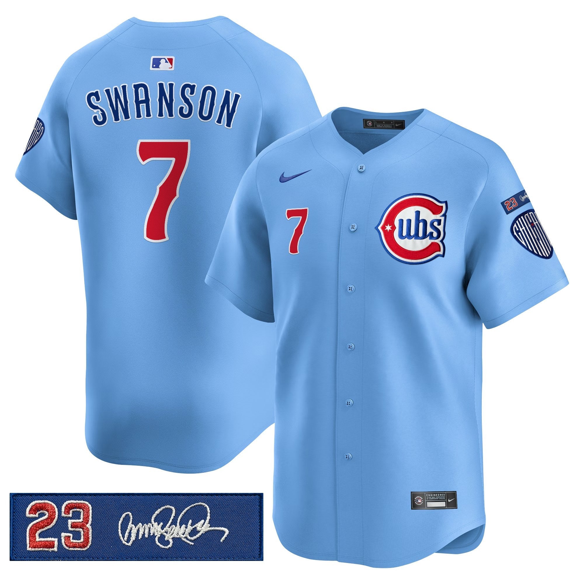 Men’s Chicago ‘Ryne Sandberg Tribute’ Vapor Premier Limited Jersey V3