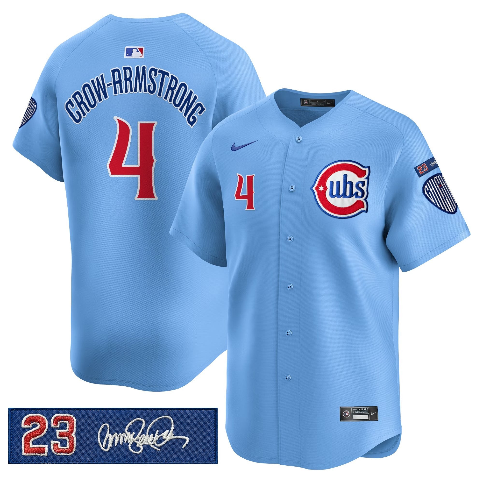 Men’s Chicago ‘Ryne Sandberg Tribute’ Vapor Premier Limited Jersey V3