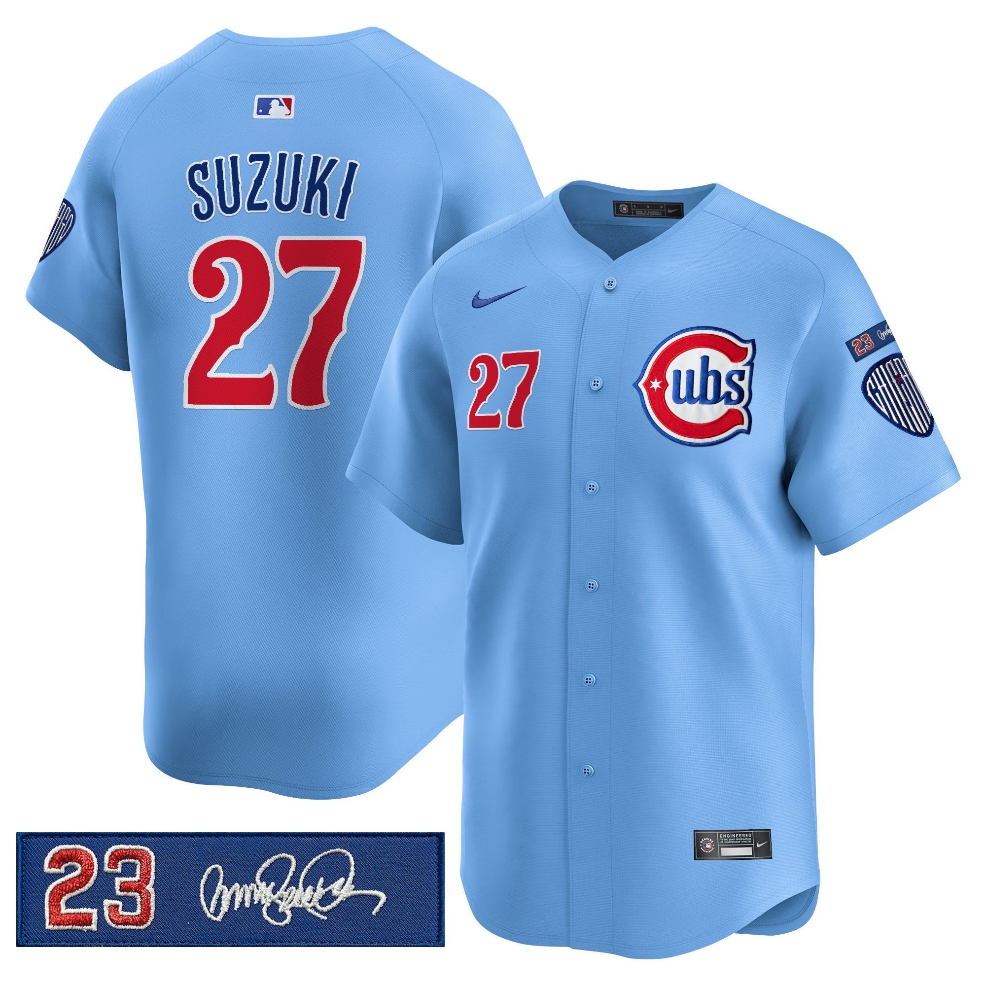 Men’s Chicago ‘Ryne Sandberg Tribute’ Vapor Premier Limited Jersey V3